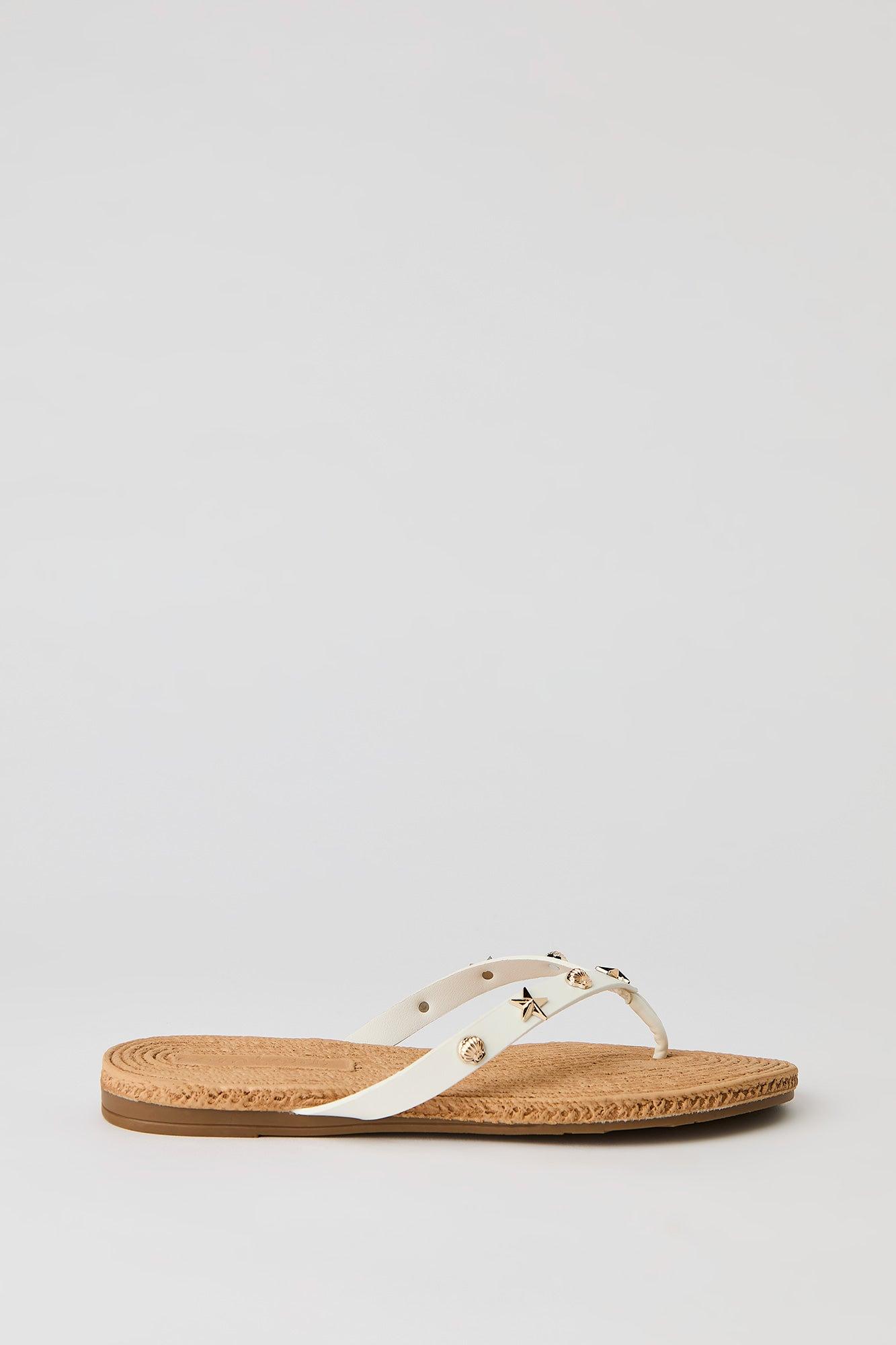 Shell Charm Thong Sandal Female Product Image
