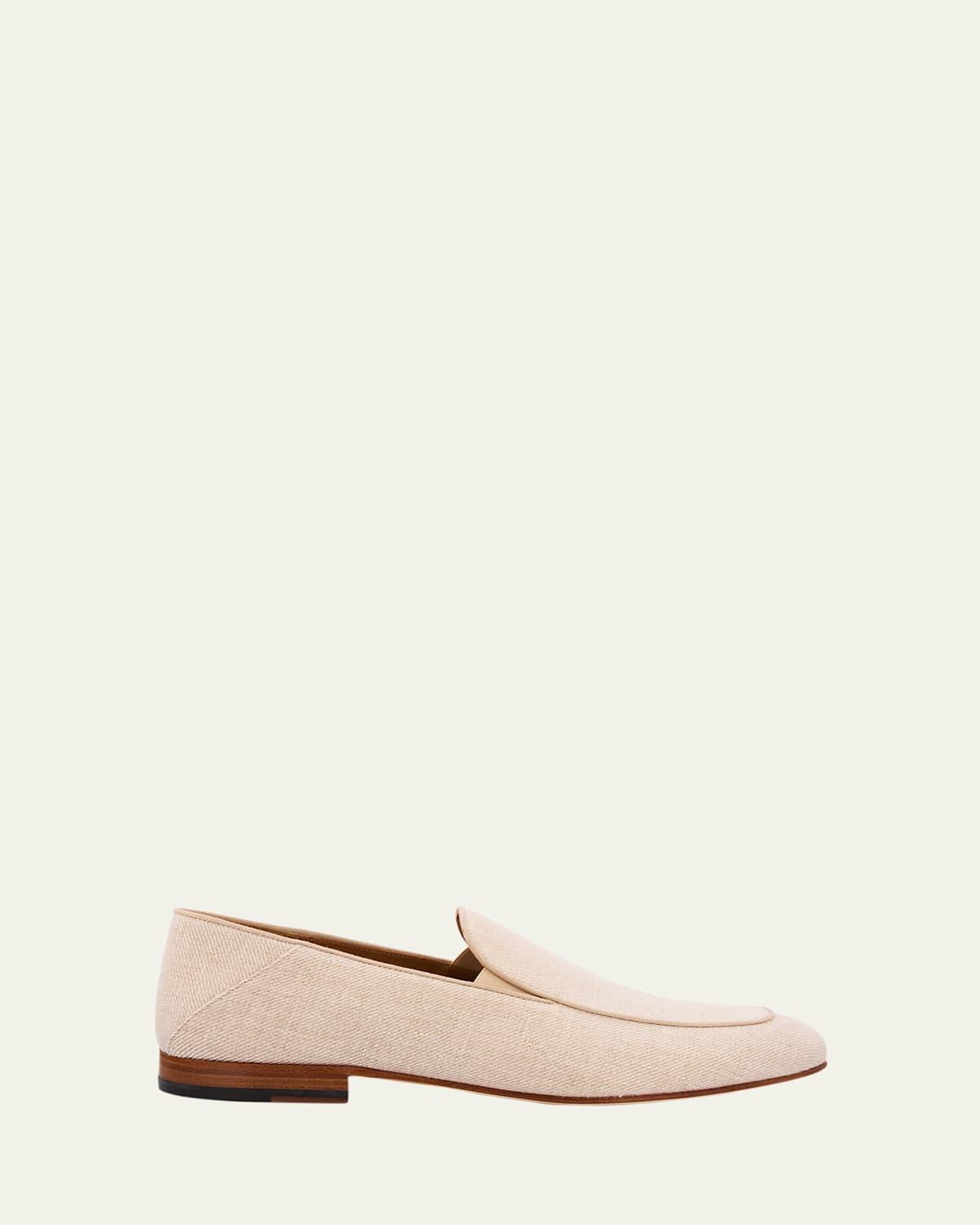 Men's Briggs Linen Venetian Loafers Product Image
