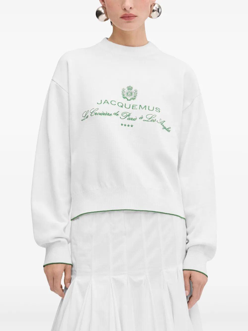 logo-embroidered sweatshirt Product Image