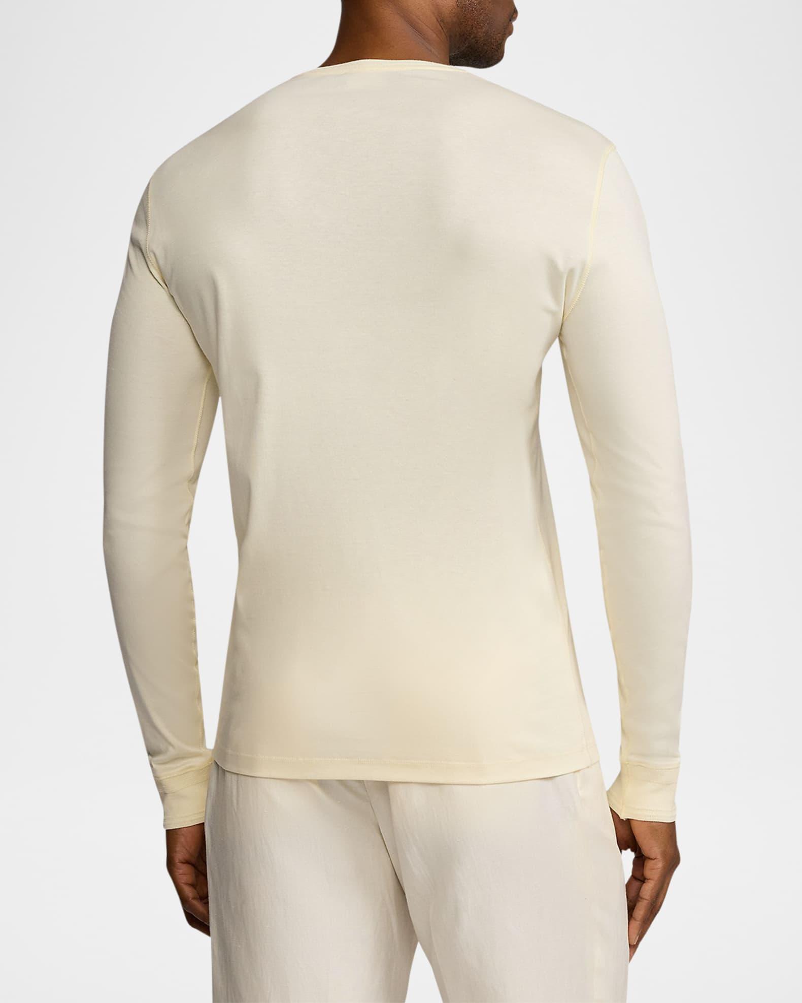 Men's Interlock Henley Shirt Product Image