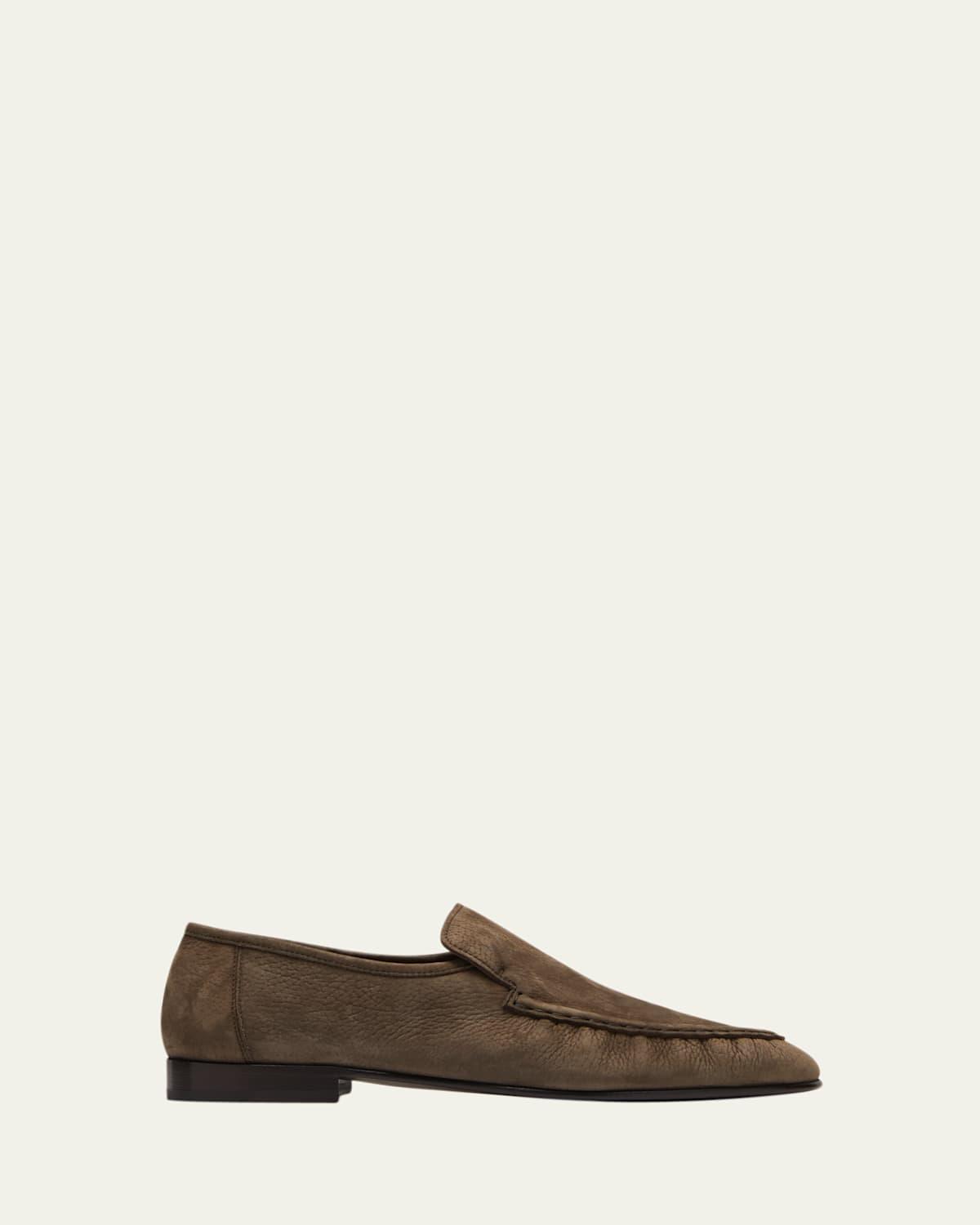 Men's Vincente Lizard Penny Loafers Product Image