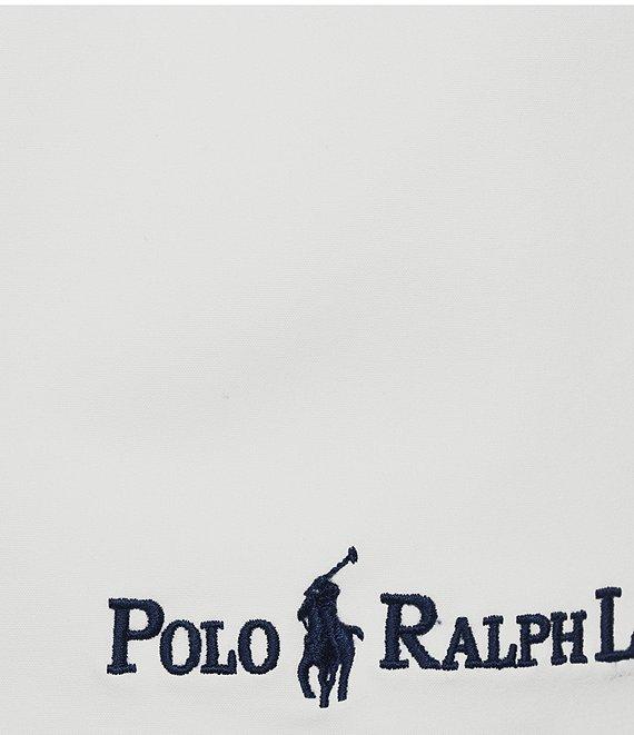 Polo Ralph Lauren Traveler Solid 5.75#double; Inseam Swim Trunks Product Image