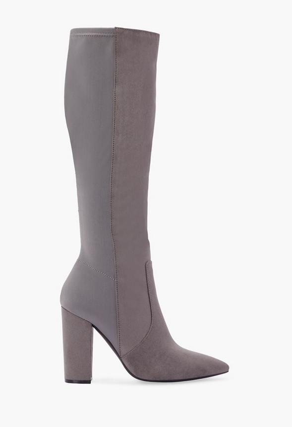 JustFab Margaux Platform Loafer Pump Womens Black/ White Size 8.5 Product Image