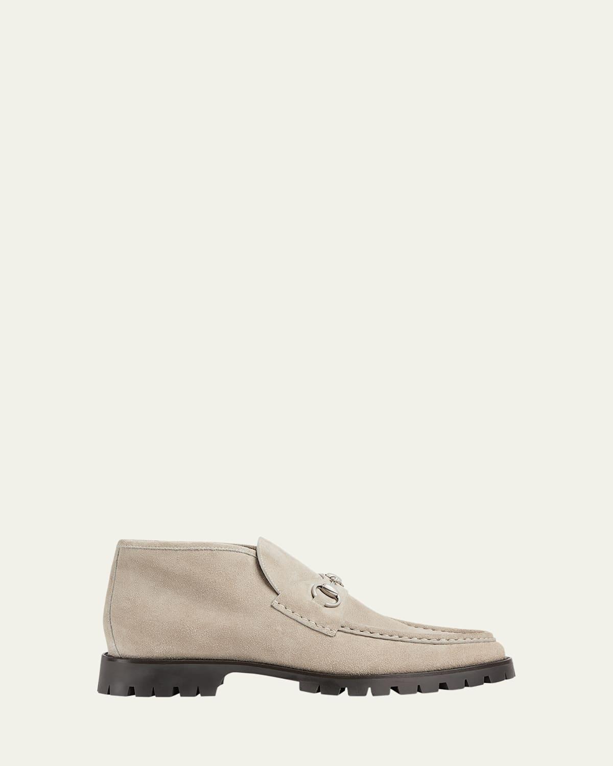 Men's Sylke Suede Bit Lug-Sole Chukka Boots Product Image