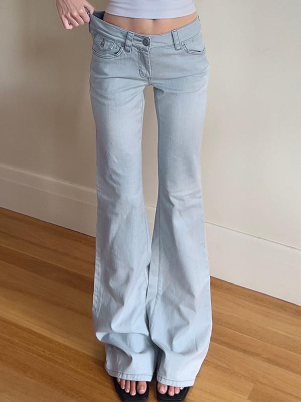 American Retro Flare Jeans Product Image