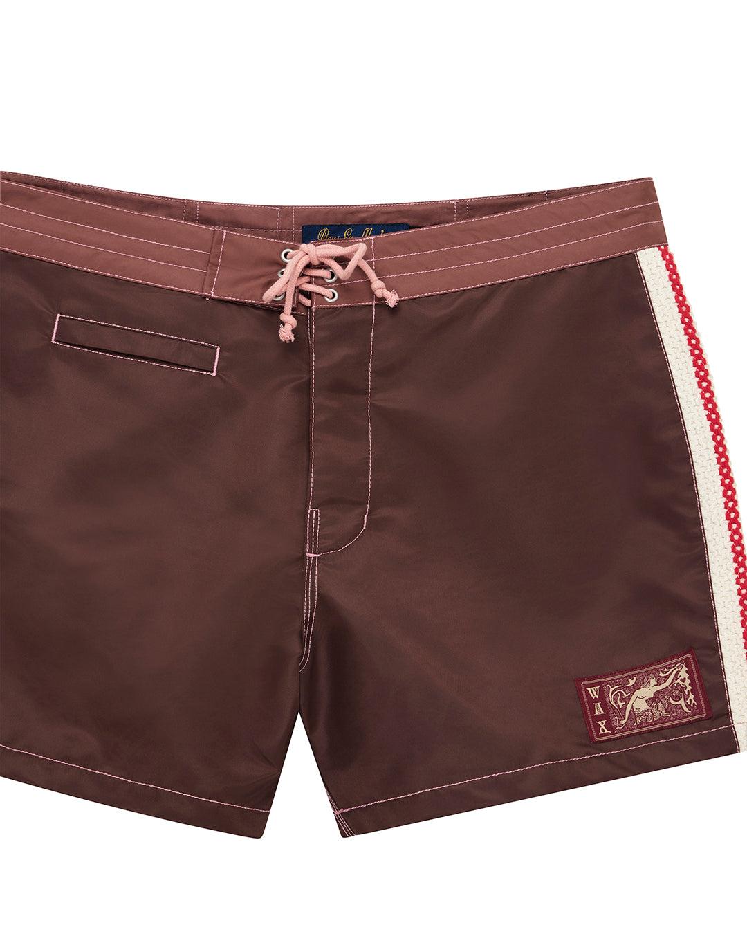 Short Short Boardshort - Ruby Red Product Image