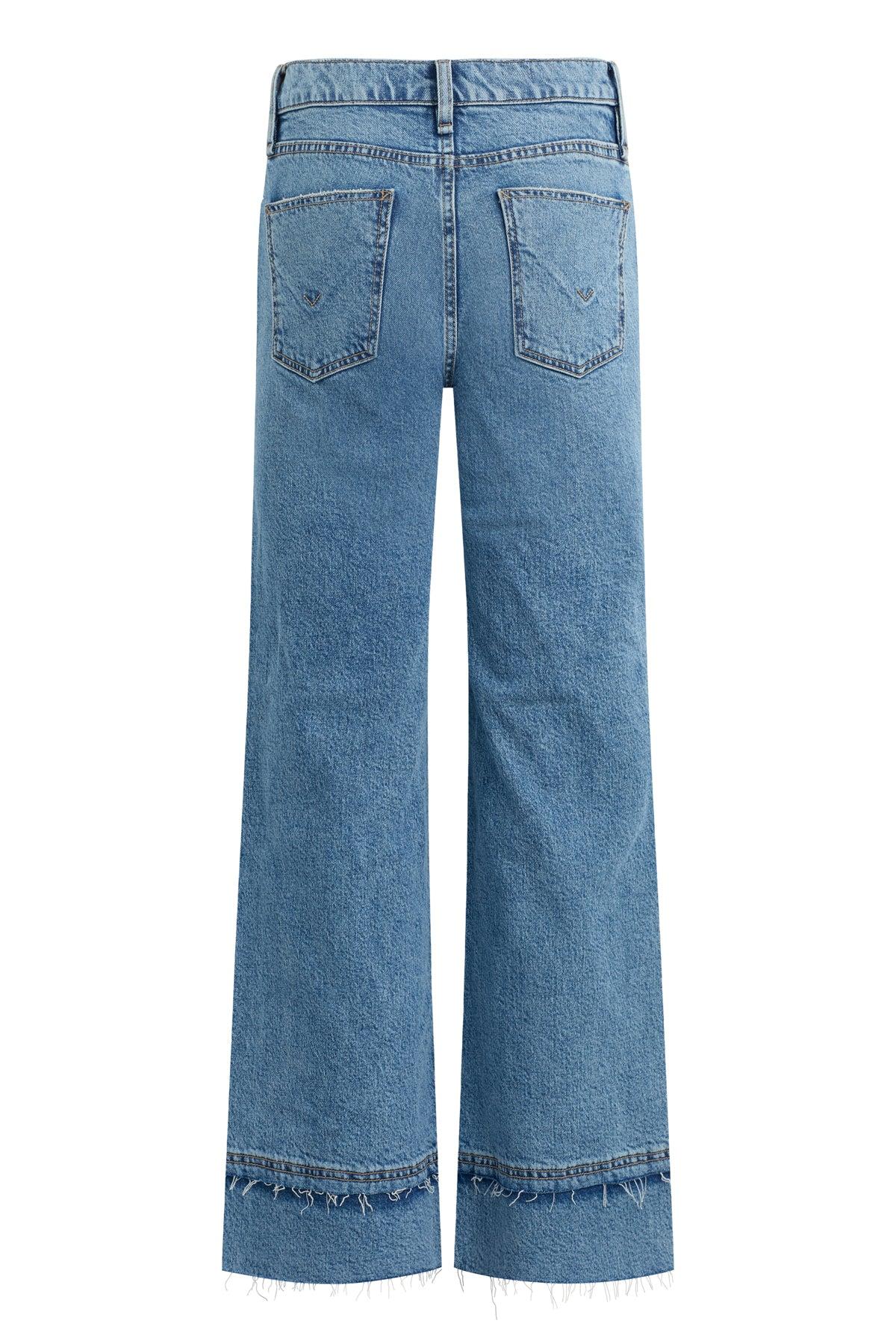Rosie Wide Leg Ankle Raw Hem Female Product Image