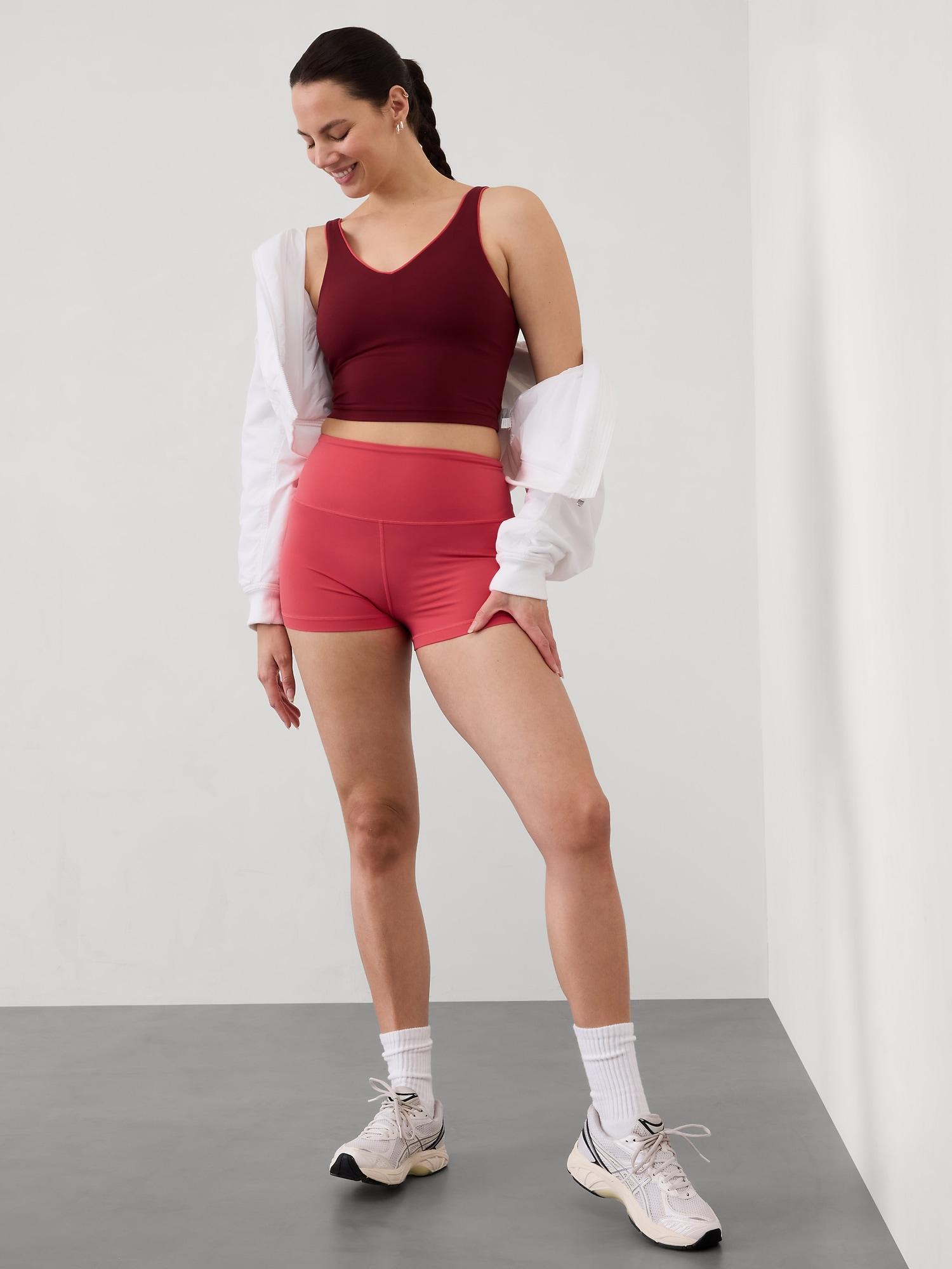 Transcend Tipped V Crop Sports Bra A-C Product Image