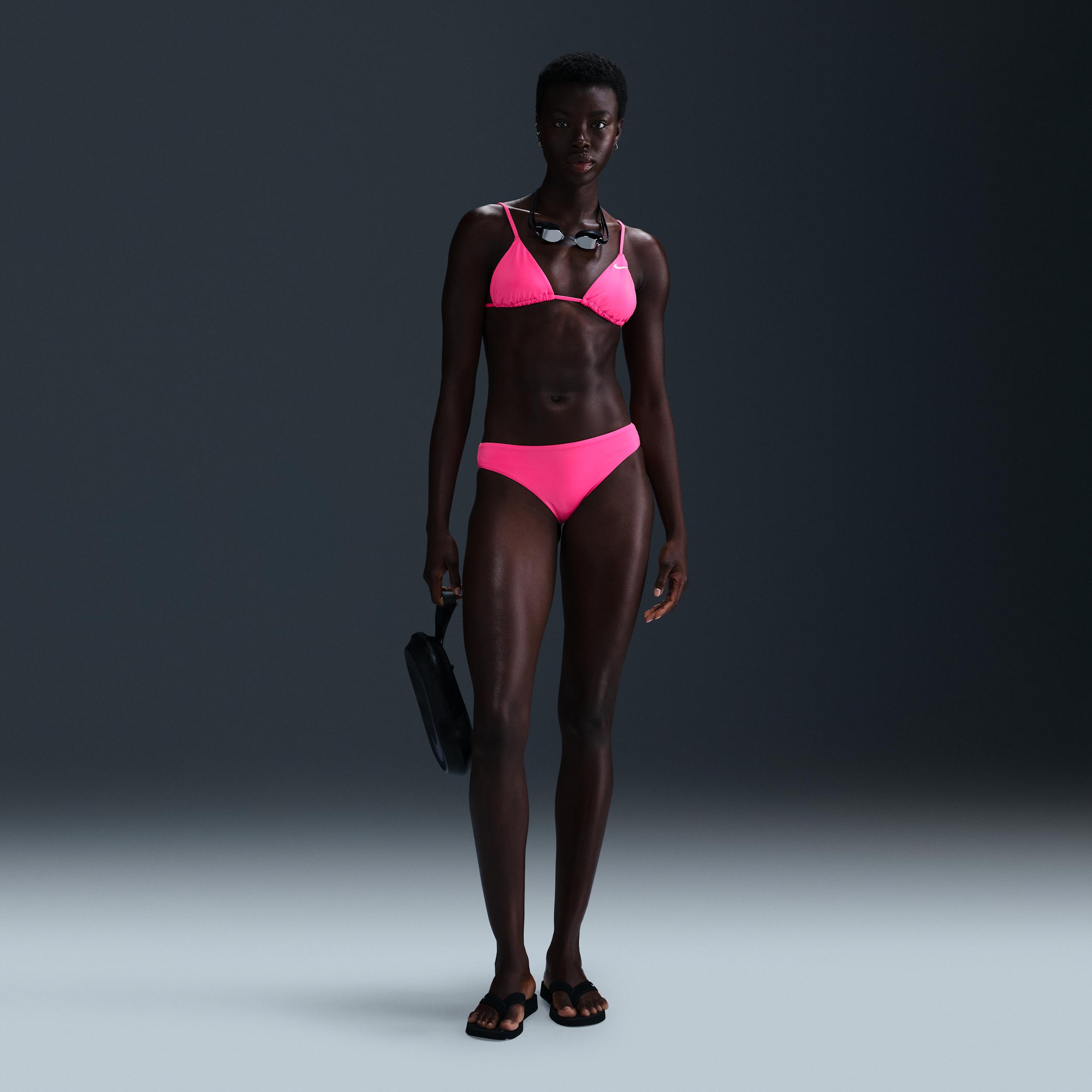 Nike Womens Swim Essential Hipster Bikini Bottom | NESSF247-001 Product Image