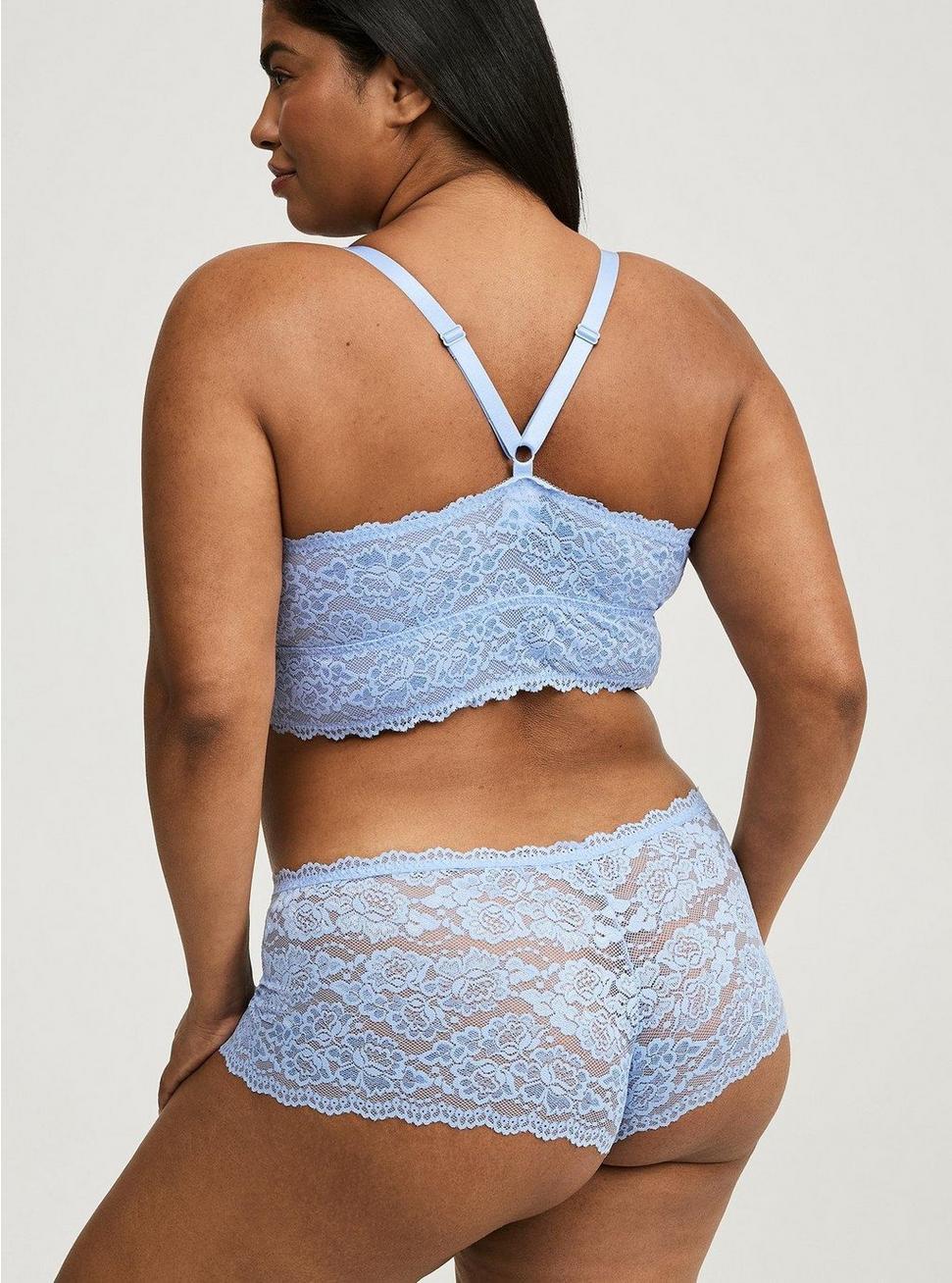 Mid-Rise Simply Lace Cheeky Panty Product Image