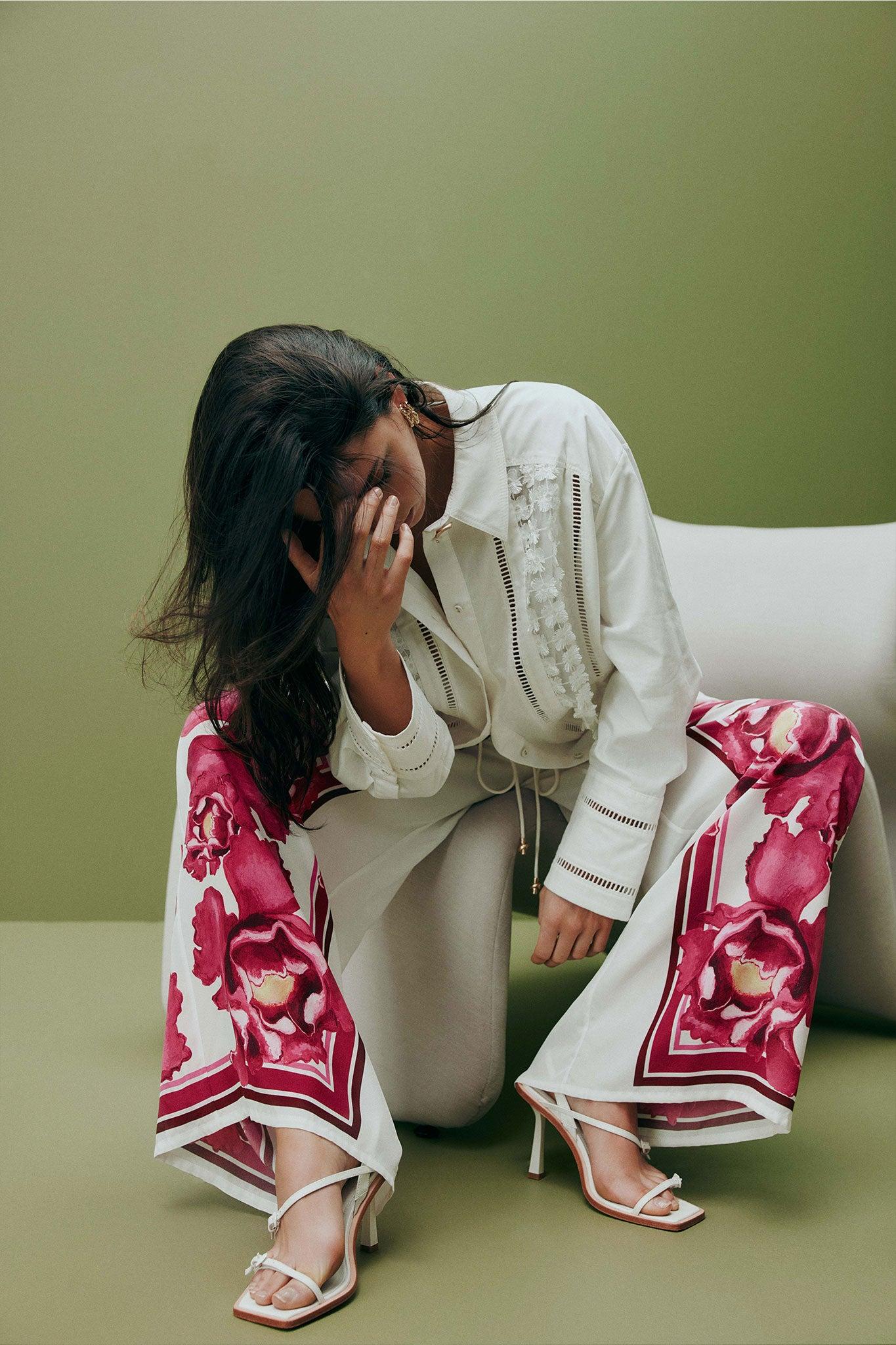 Soulful Pom Pom Midi Dress Product Image