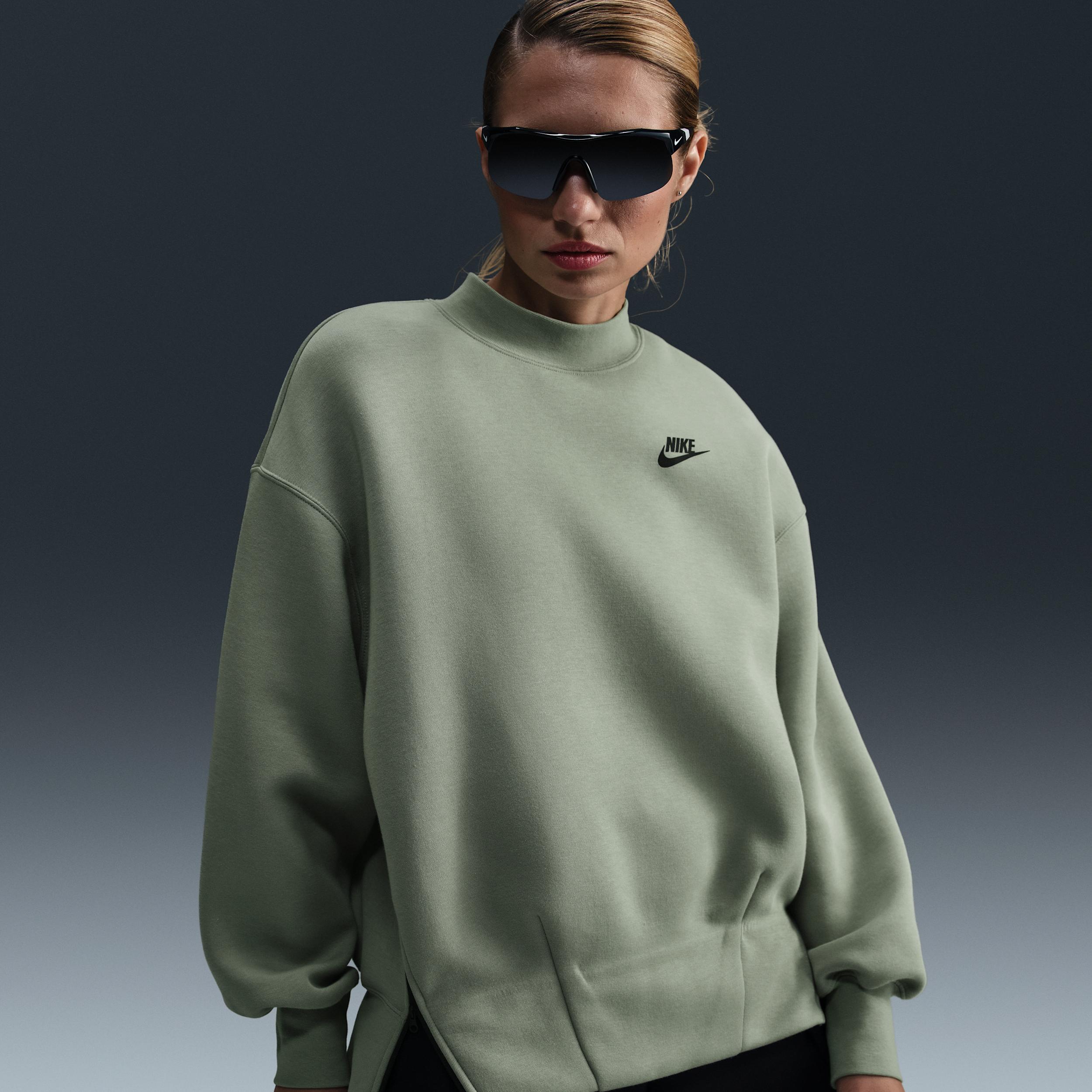 Nike Sportswear Tech Fleece Women's Oversized Crew-Neck Sweatshirt Product Image