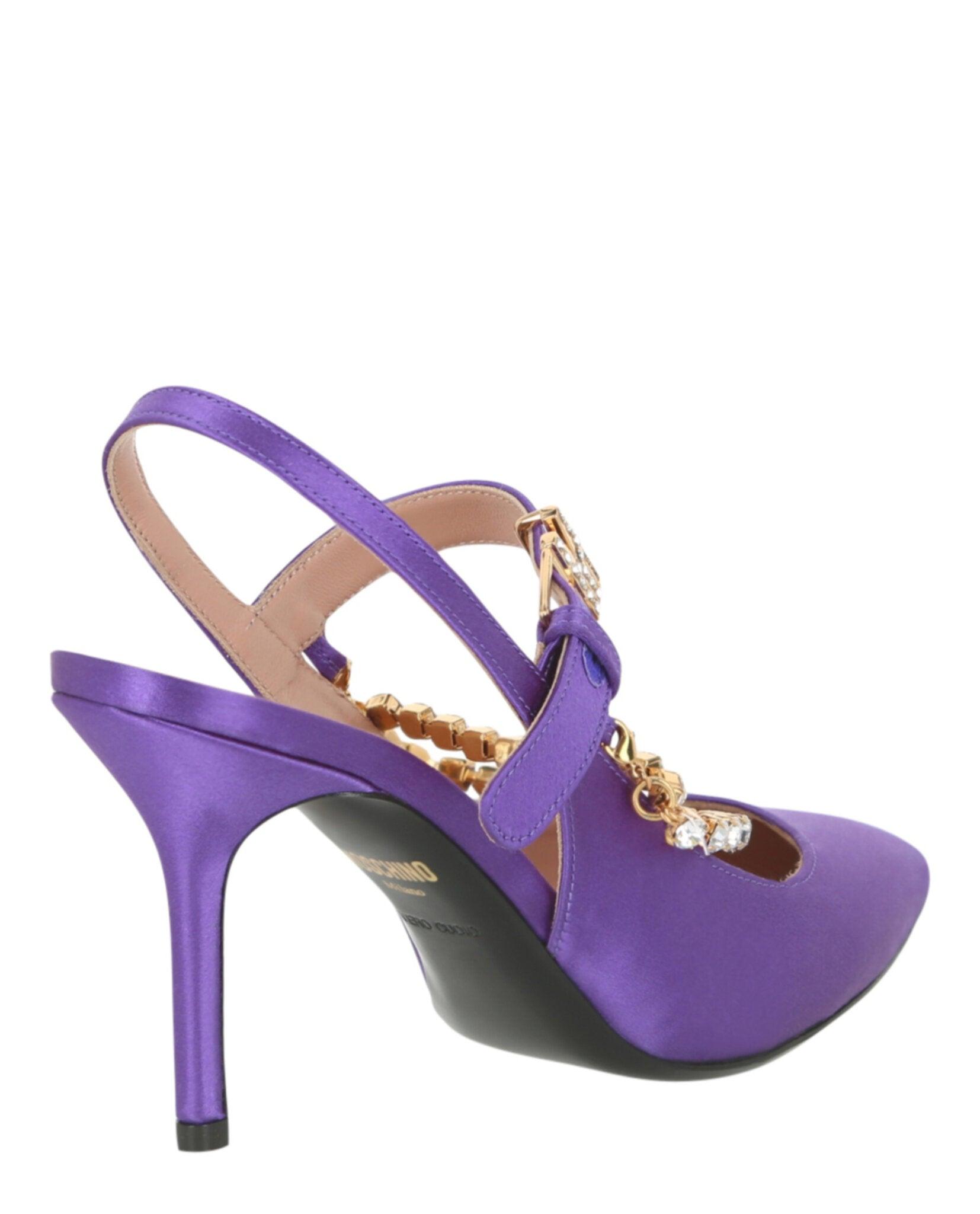 Moschino Rhinestone-Embellished Pumps Product Image