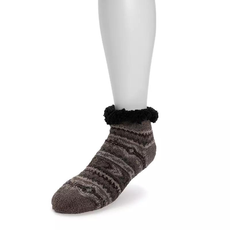 Men's MUK LUKS Refined Cozy Shortie Cabin Socks,  Product Image