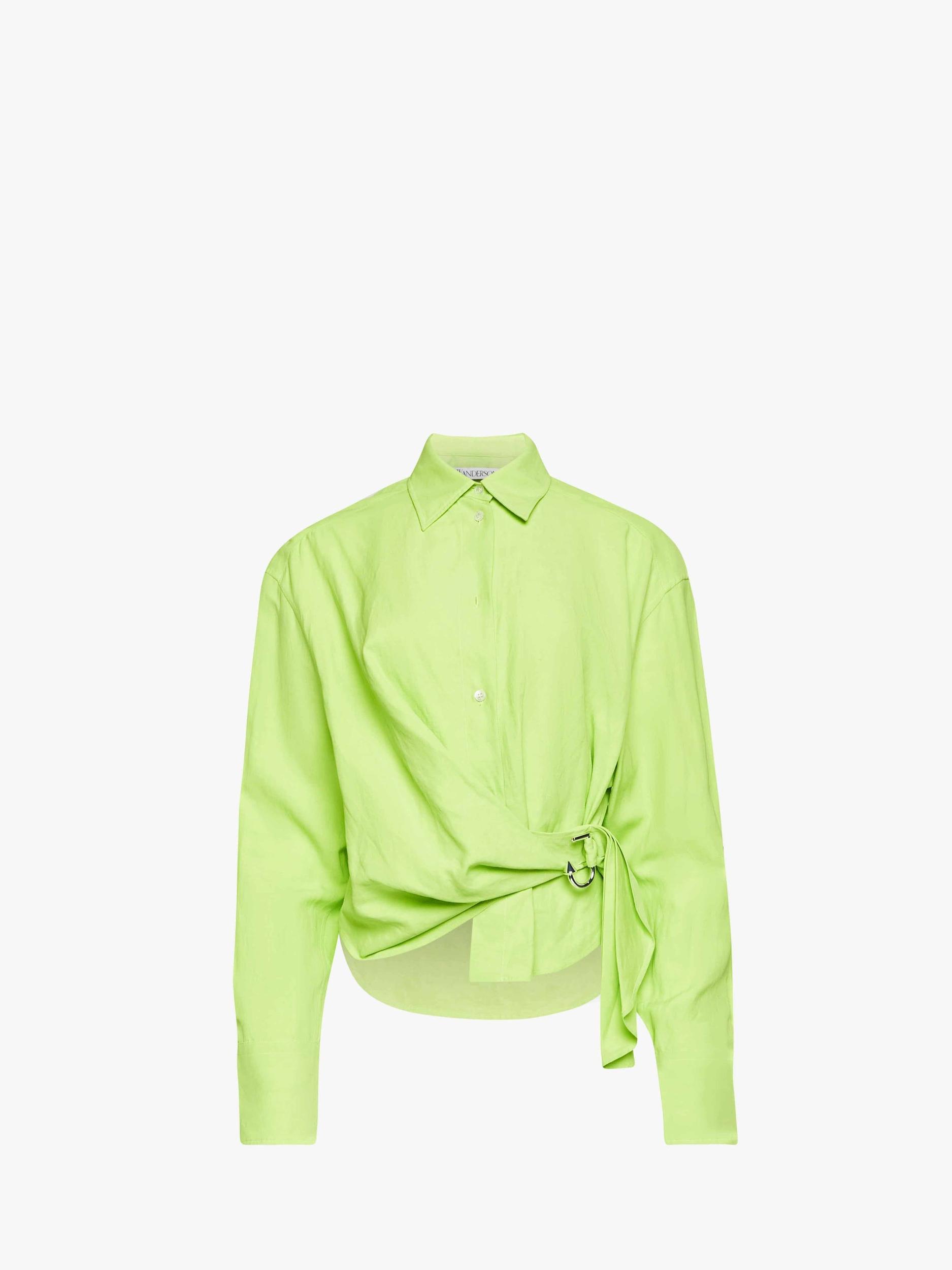 DRAPED TWISTED SHIRT Product Image