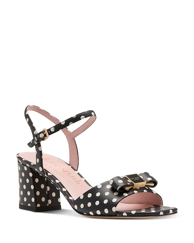 kate spade new york Womens Bowdie Mid Heel Sandals Product Image