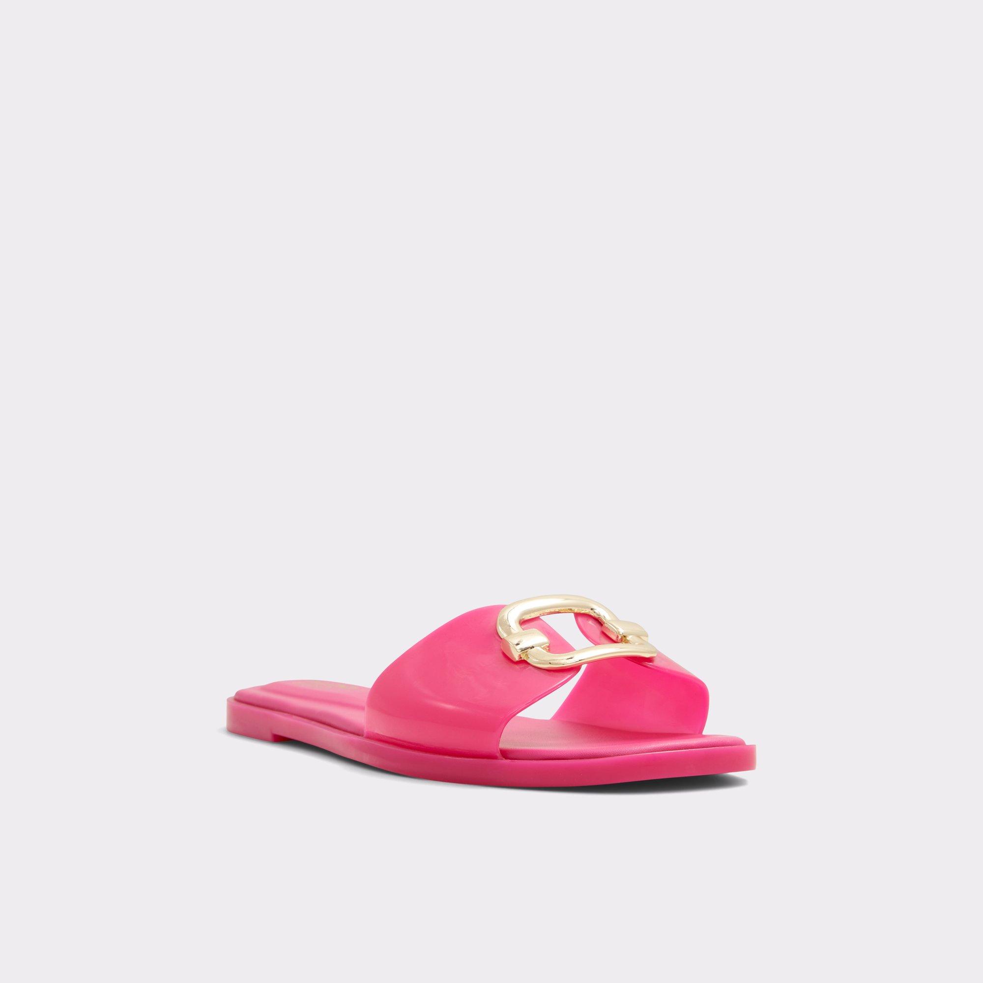 Jellyicious Bright Pink Women's Flat Sandals | ALDO US Product Image