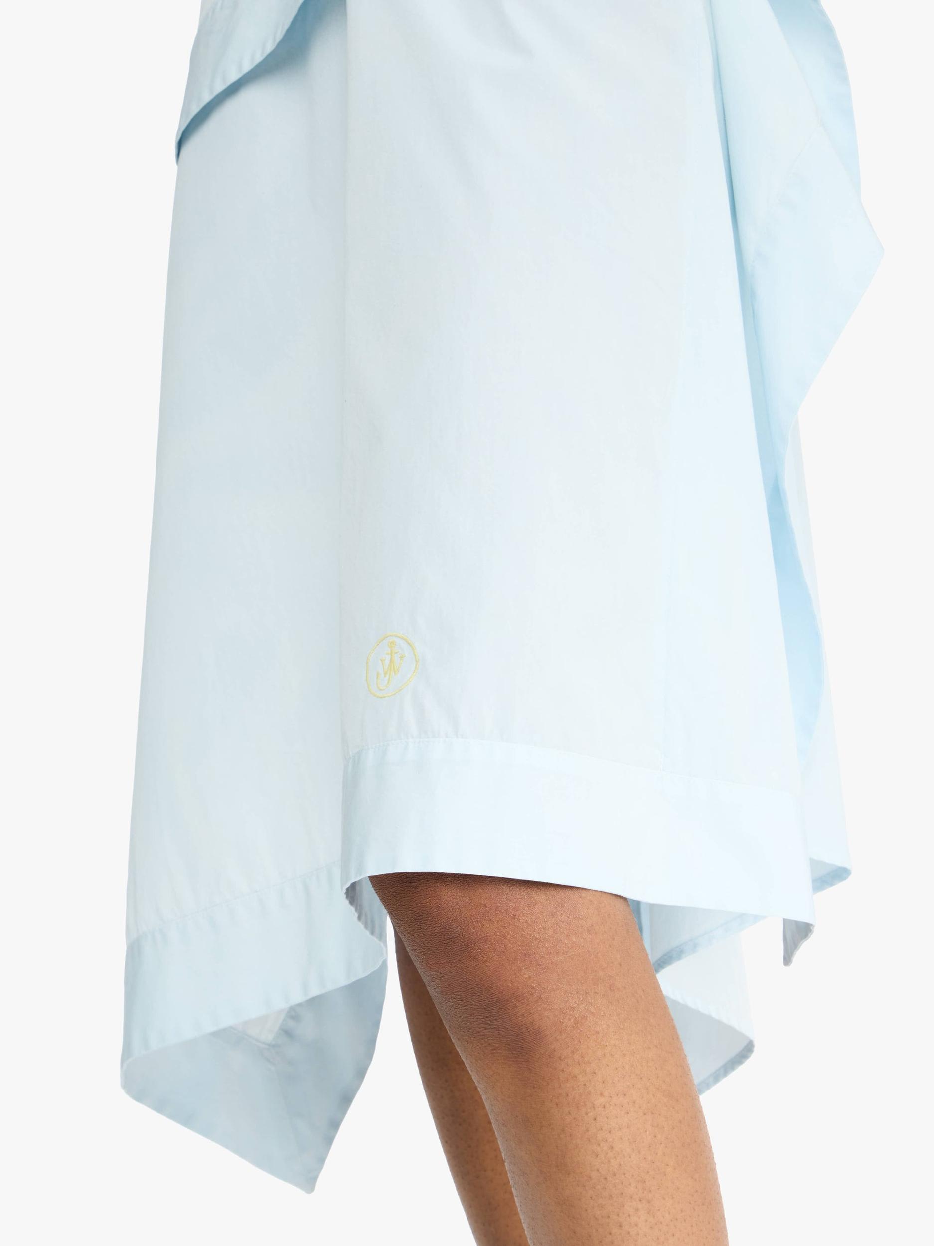 SQUARE DRAPE ASYMMETRIC SKIRT Product Image