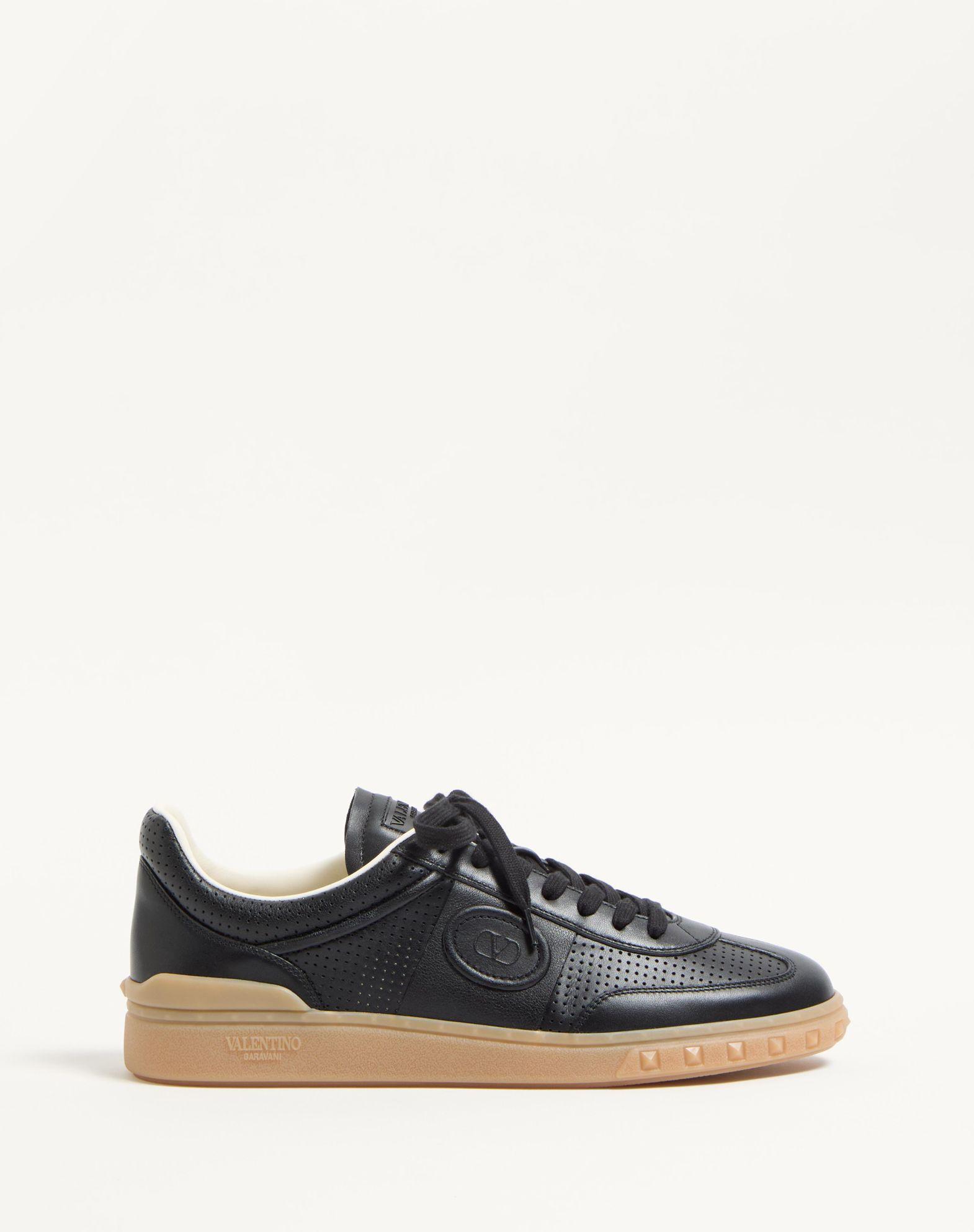 Upvillage Low-Top Sneaker In Perforated Nappa Leather Product Image