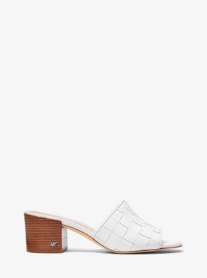 Ingrid Woven Leather Mule Product Image