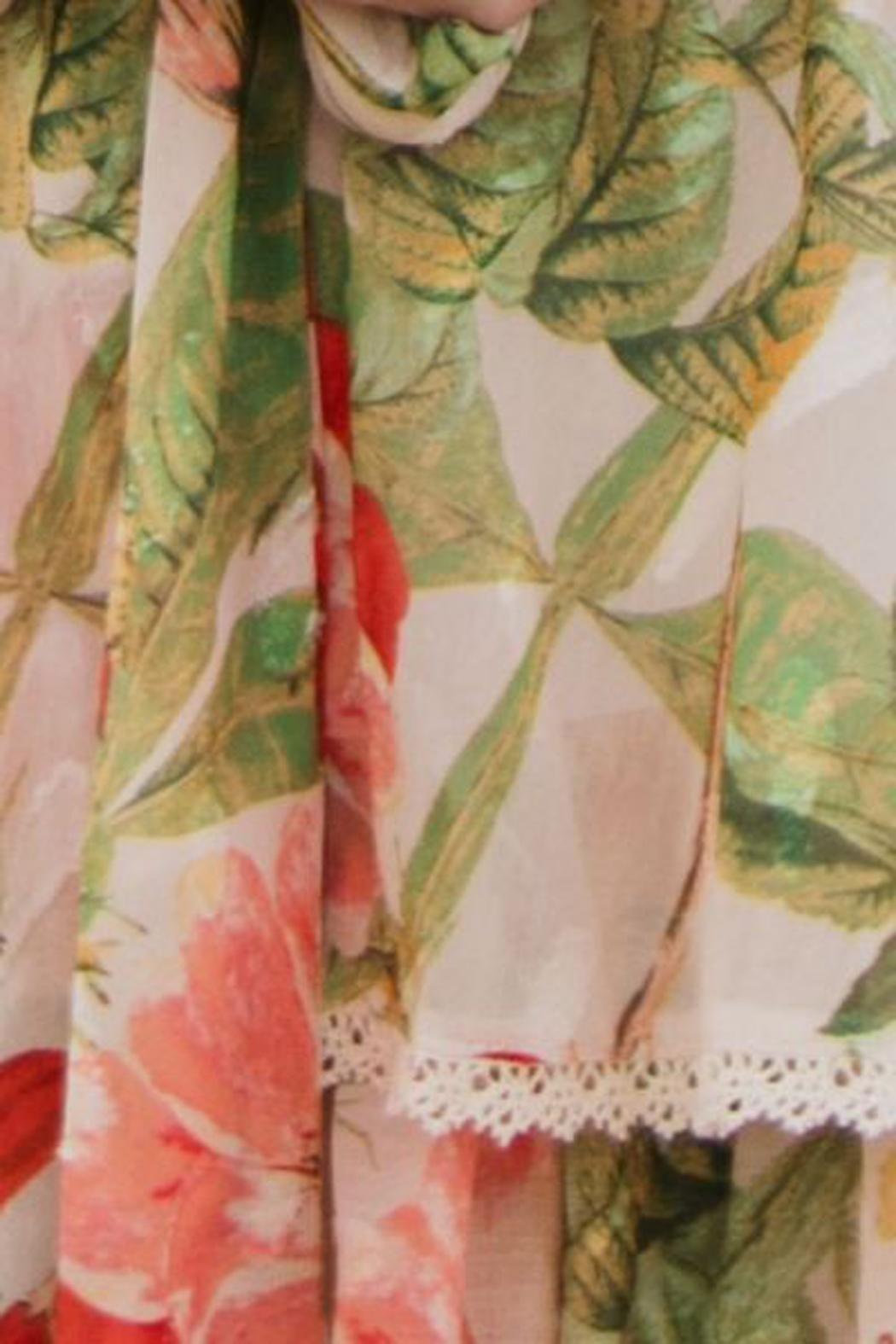 Floral Puffsleeve Dress Product Image