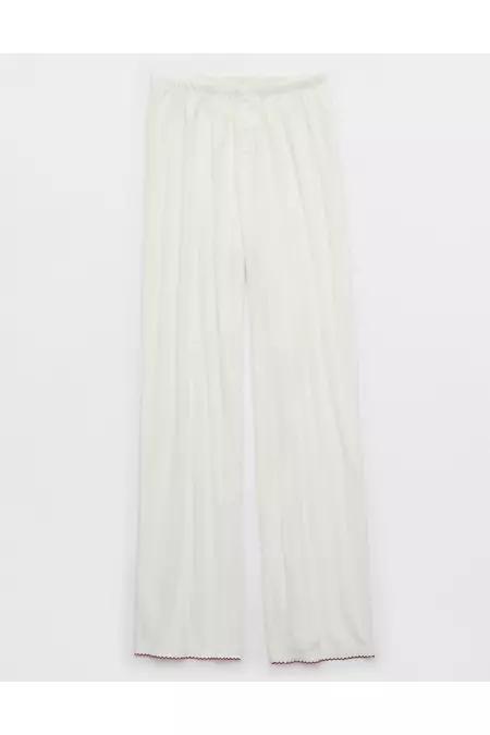 Aerie Off-Duty Pointelle Trouser PJ Women's Product Image