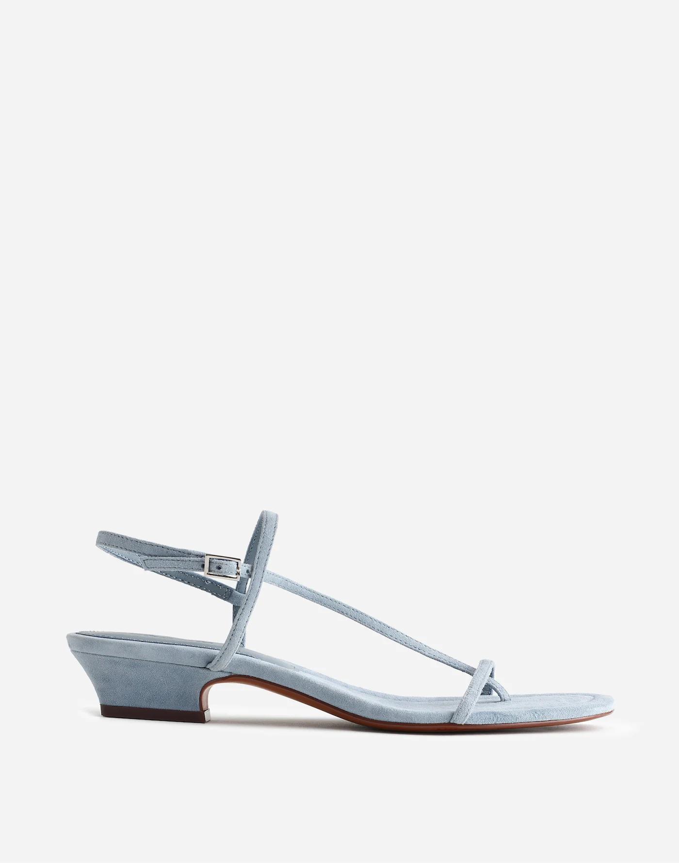 The Maycie Asymmetric T-Strap Sandal Product Image