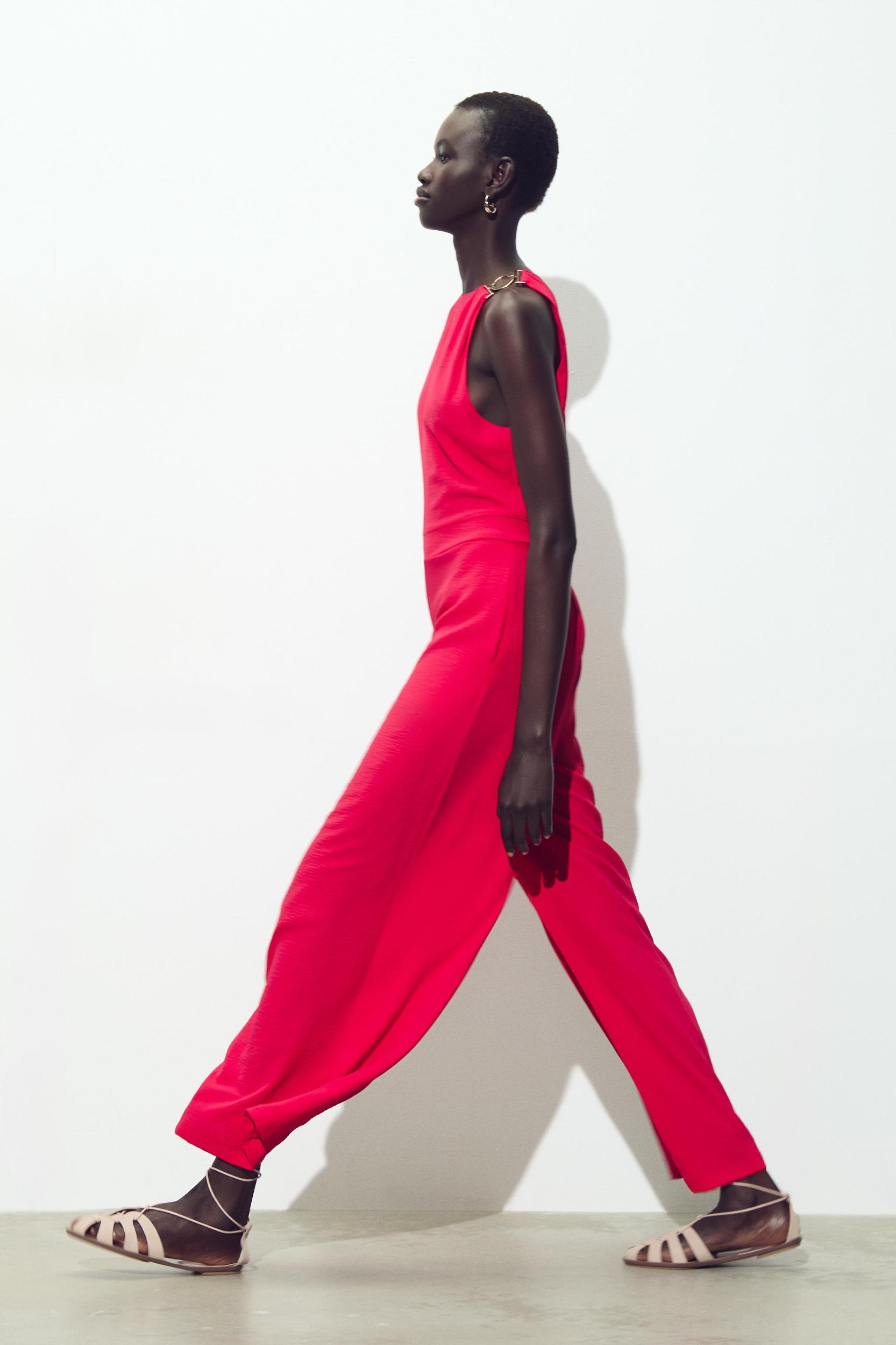 ASYMMETRIC WIDE JUMPSUIT Product Image
