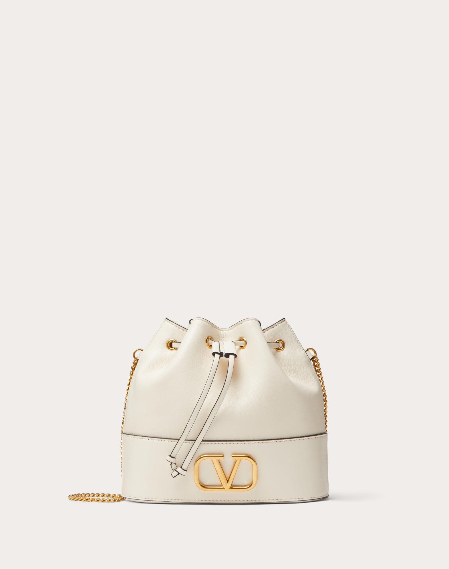Mini Bucket Bag In Nappa With Vlogo Signature Chain Product Image