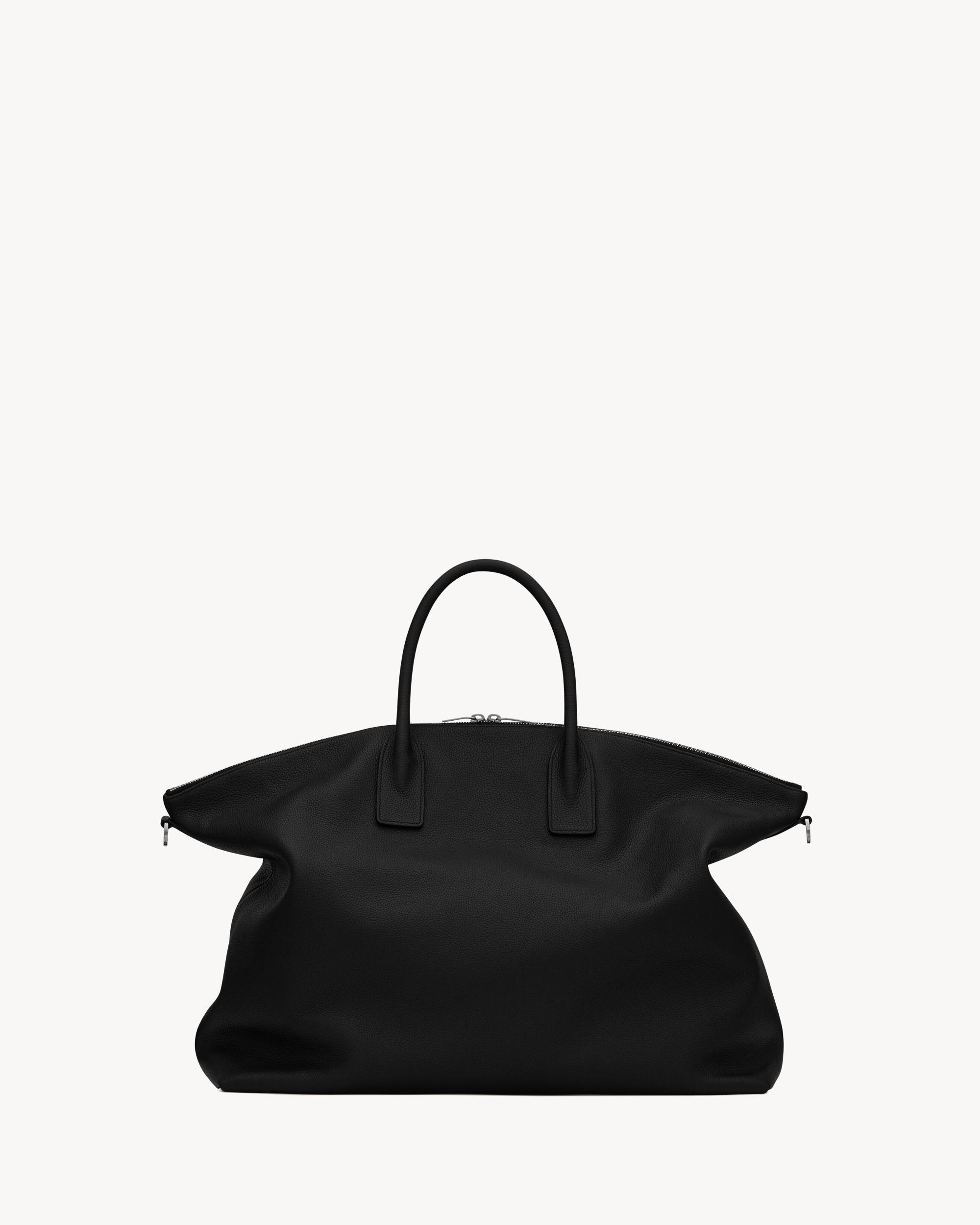 GIANT BOWLING bag in soft grained leather Product Image