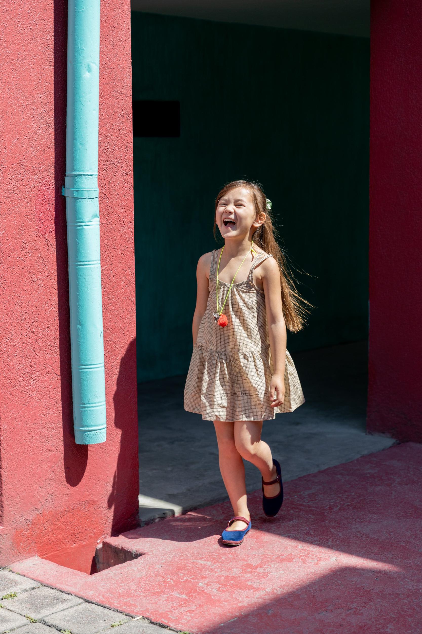 Honey Check Dress Product Image