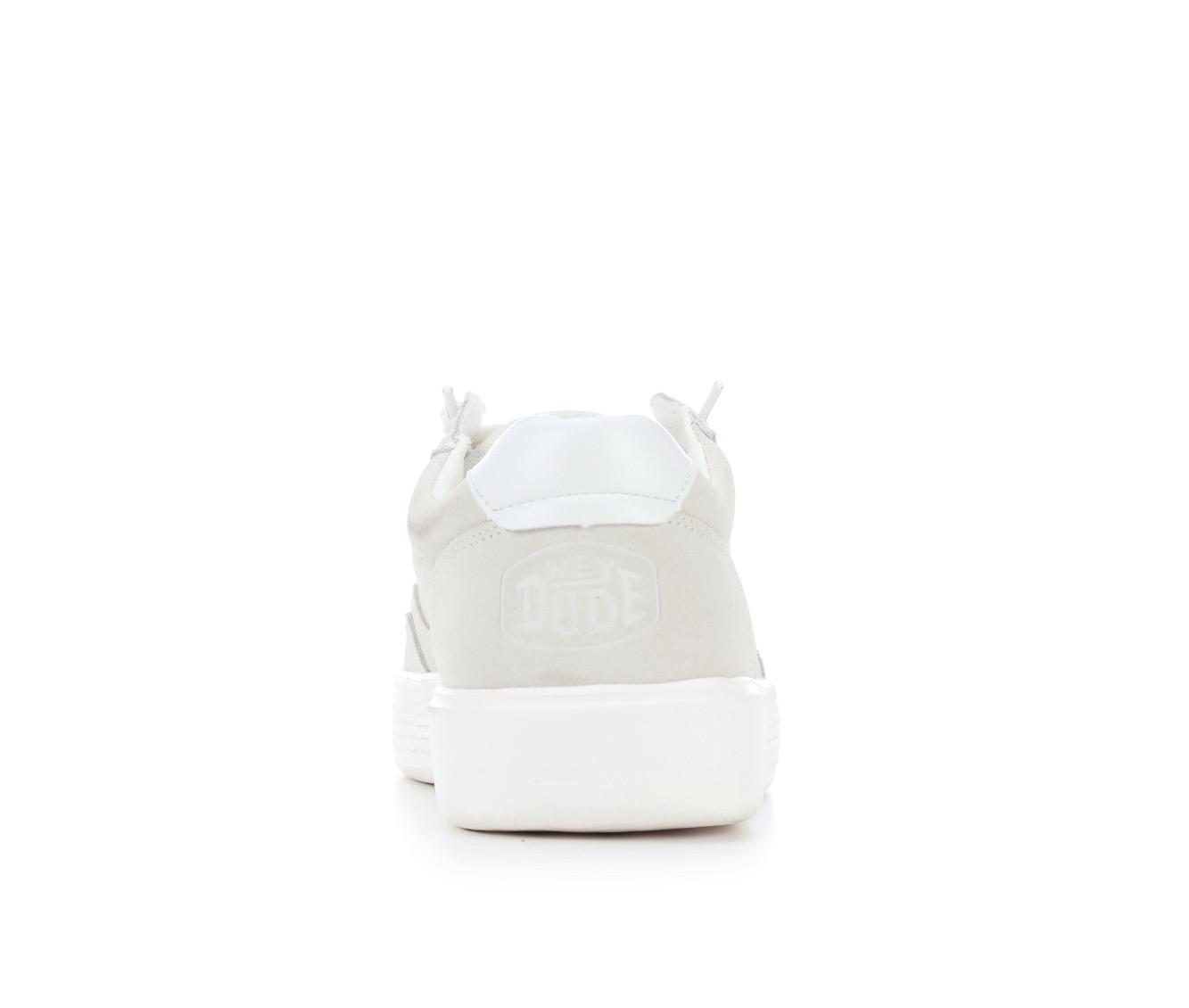 Men's HEYDUDE Hudson Suede Vintage Varsity-M Casual Shoes Product Image