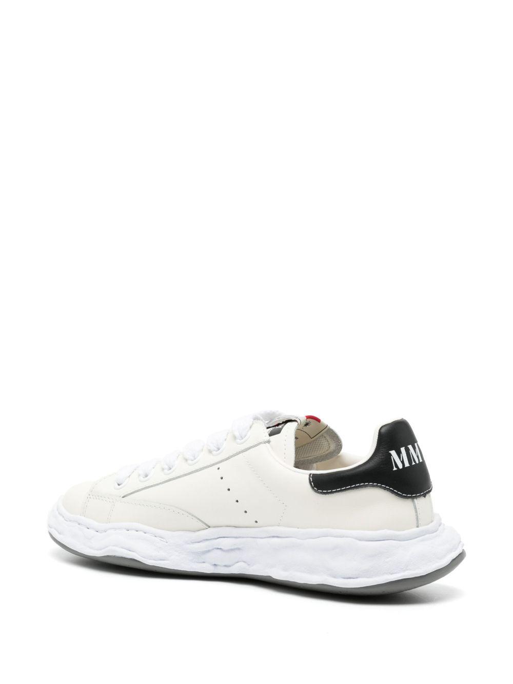 Charles lace-up leather sneakers Product Image
