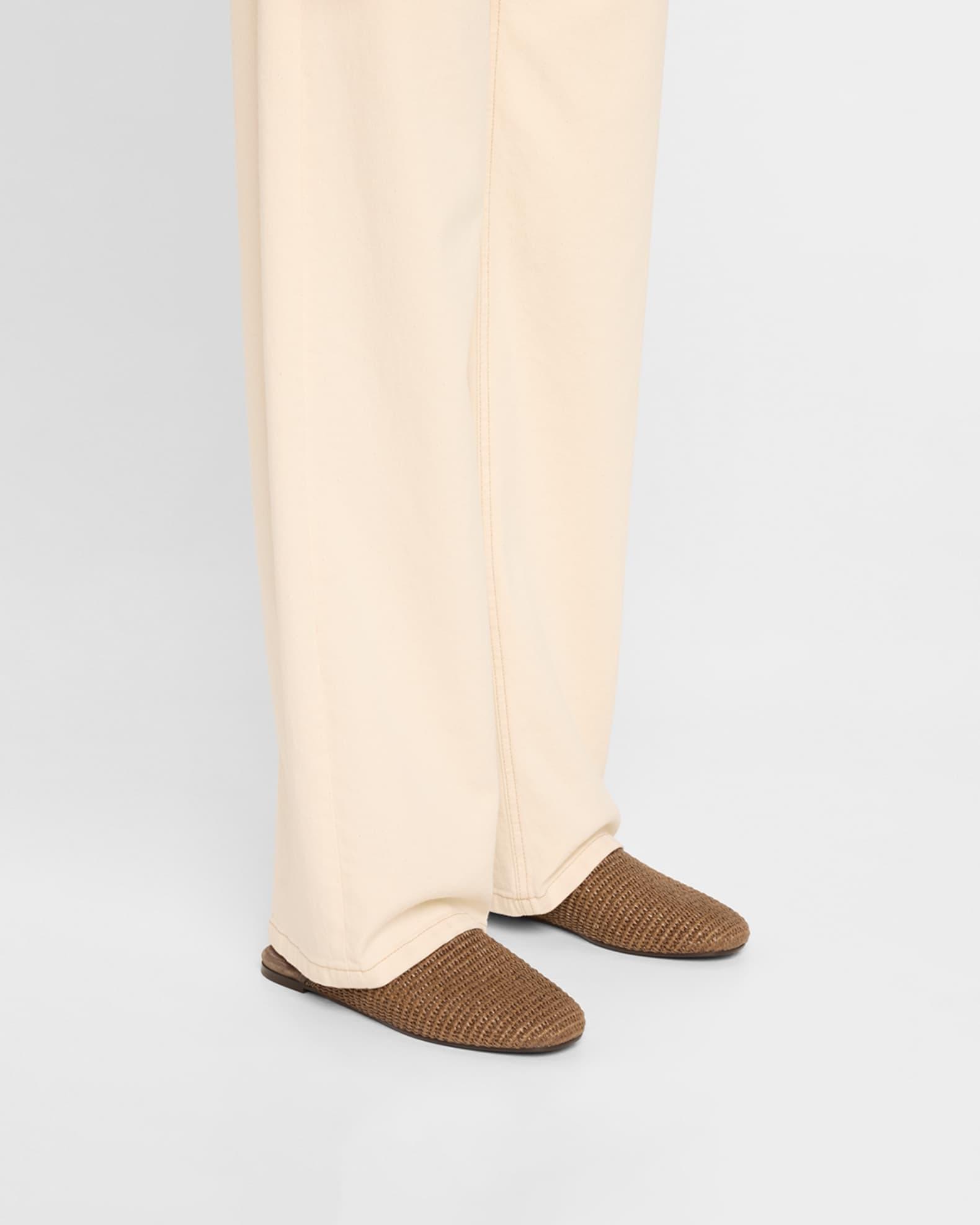 Raffia Monili Loafer Mules Product Image