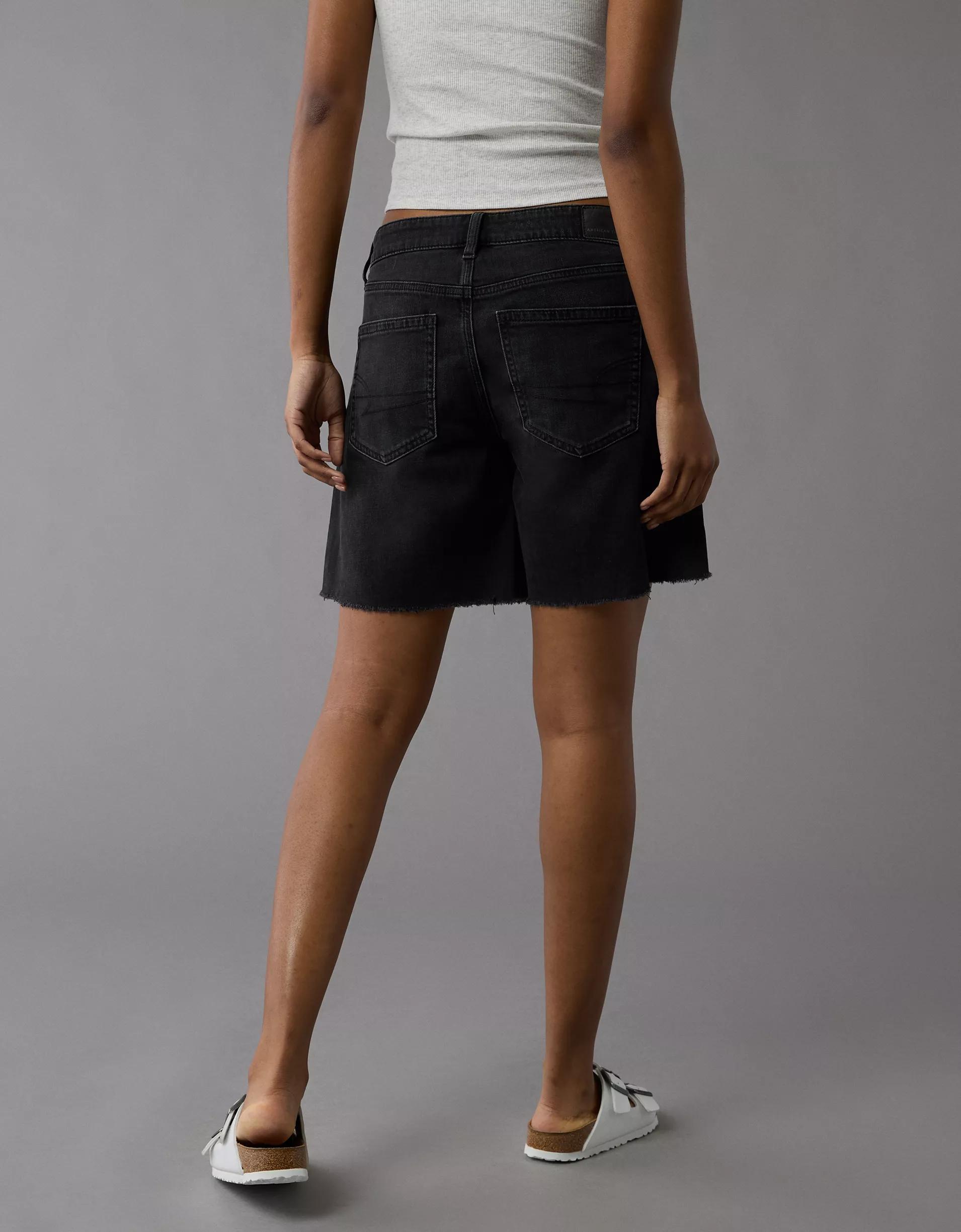 AE 8" Dreamy Drape Stretch Low-Rise Baggy Jort Product Image