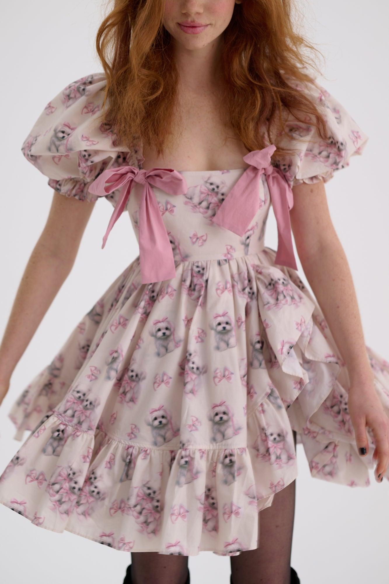 The Malty Buttercream Dress Product Image