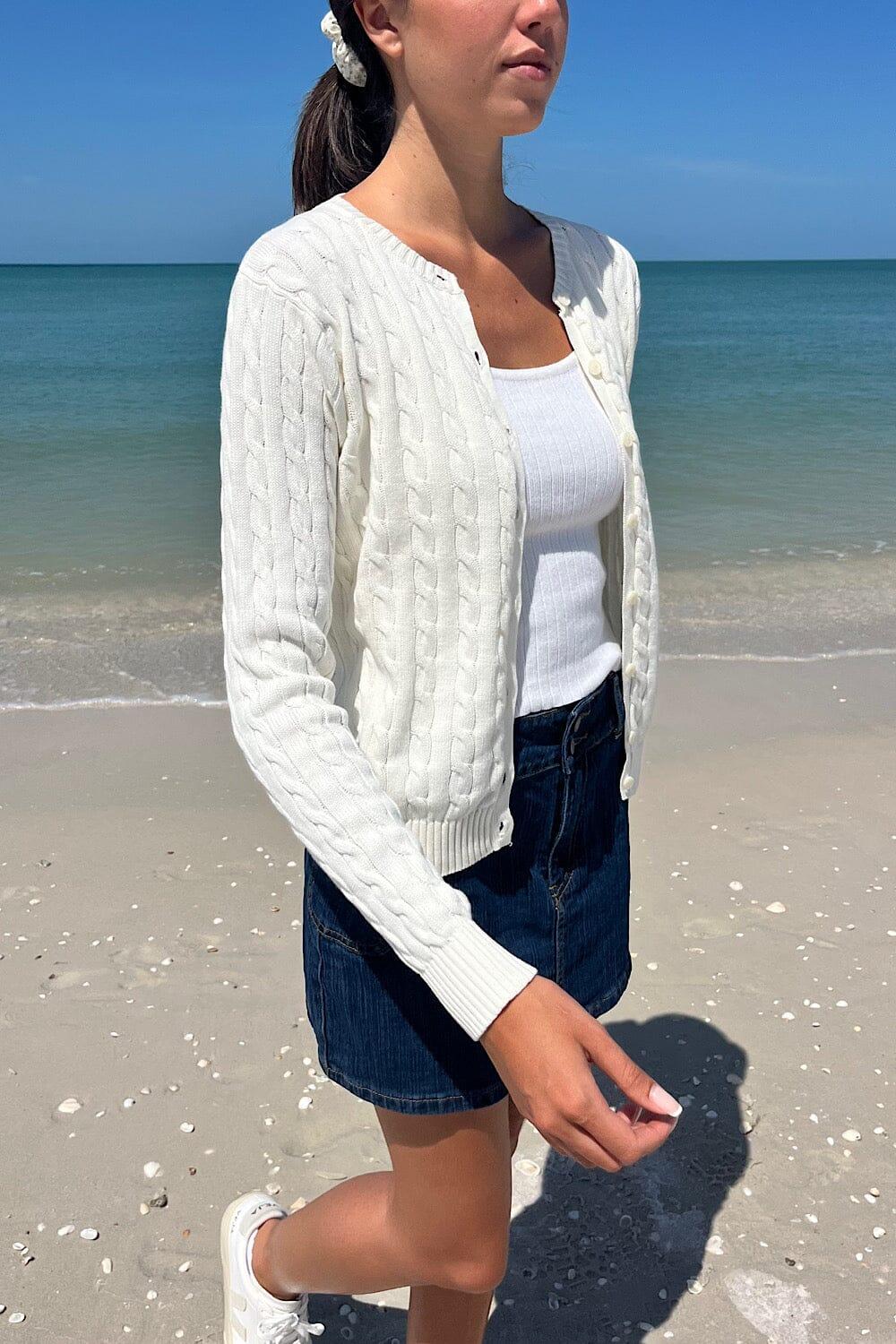 Amalie Cable Knit Cardigan Product Image