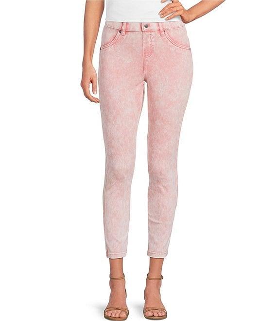 HUE Ultra Soft Denim High Rise Skimmer Crop Jeggings Product Image