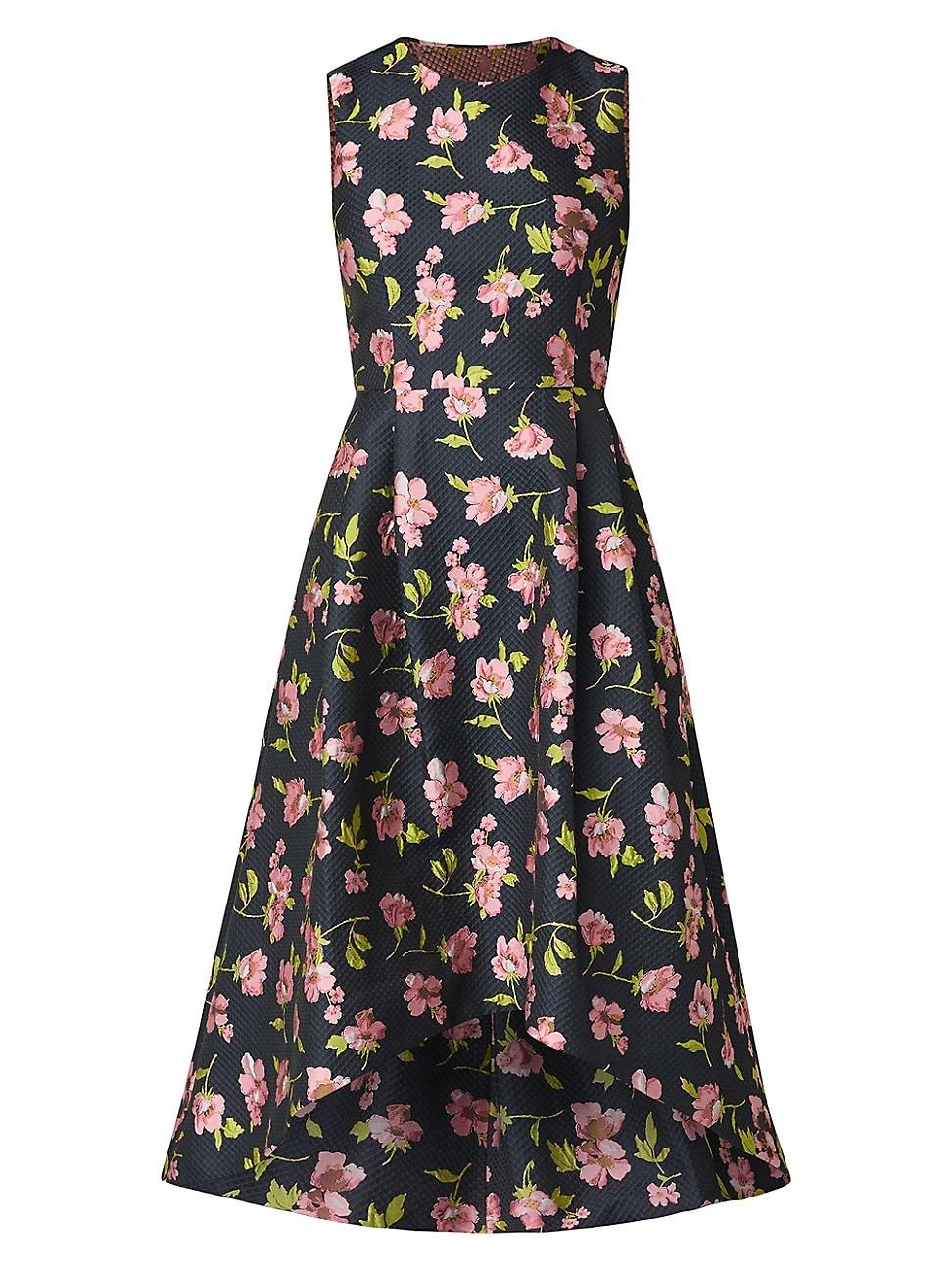 Womens Jeanne Floral Fit & Flare Dress Product Image
