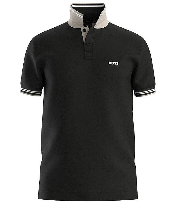 Hugo Boss BOSS Slim Fit Stretch Paul Short Sleeve Polo Shirt Product Image