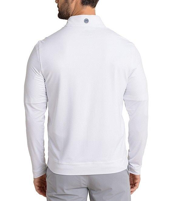Southern Tide Performance Stretch Cruise Geo Print Quarter-Zip Pullover Product Image