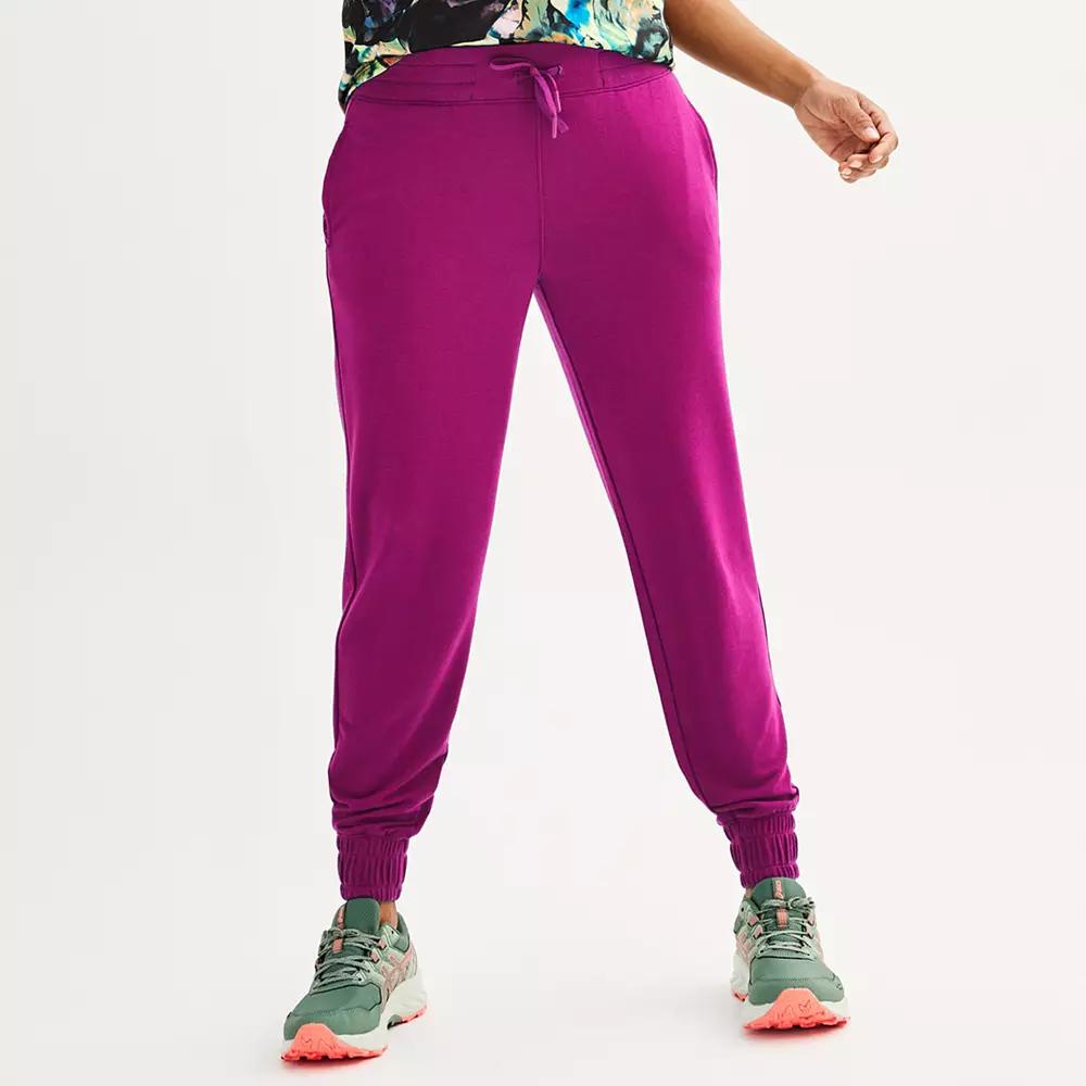 Petite Tek Gear® French Terry Jogger Pants, Women's,  Product Image