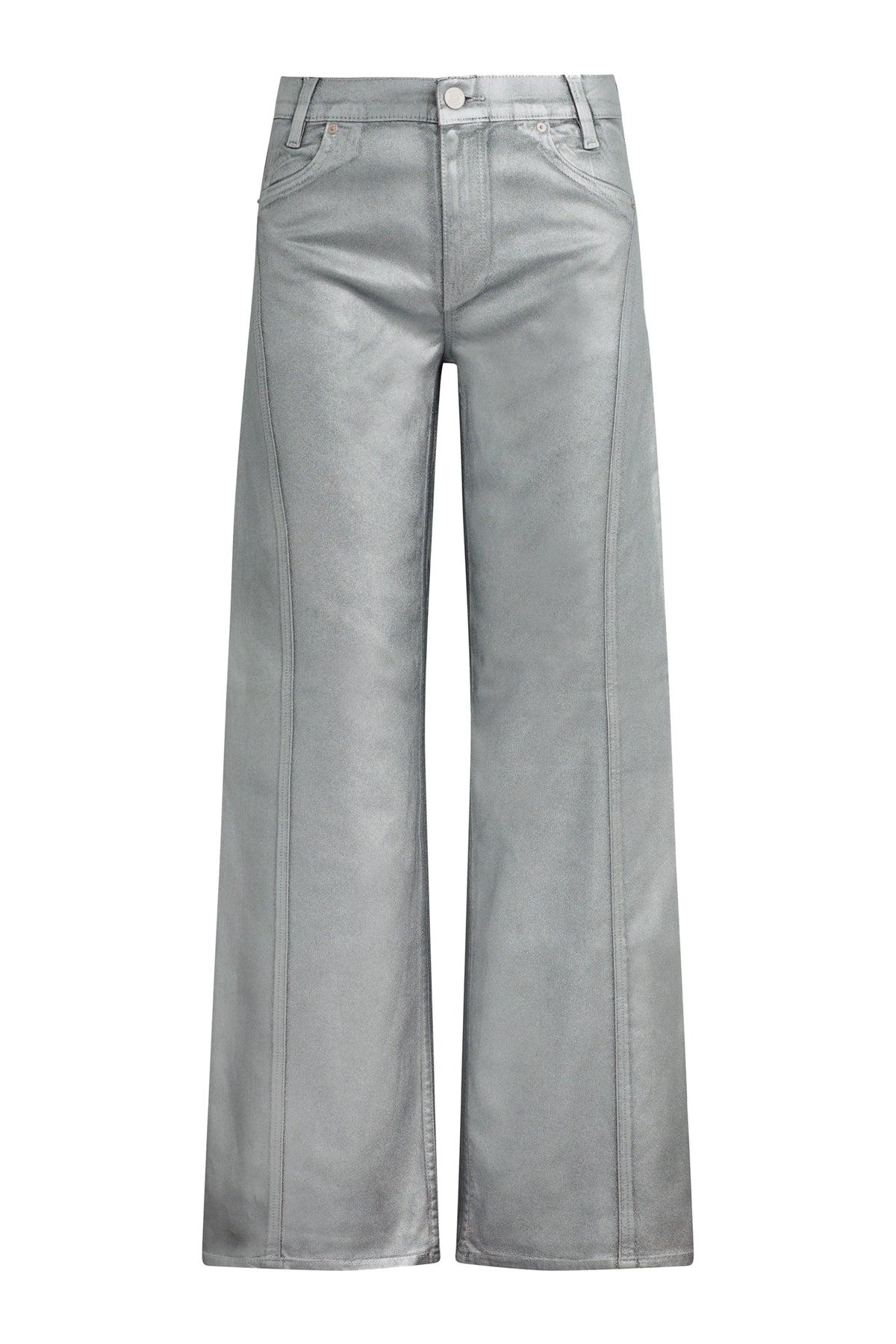 Lexi Mid-Rise Coated Seamed Wide Leg Female Product Image