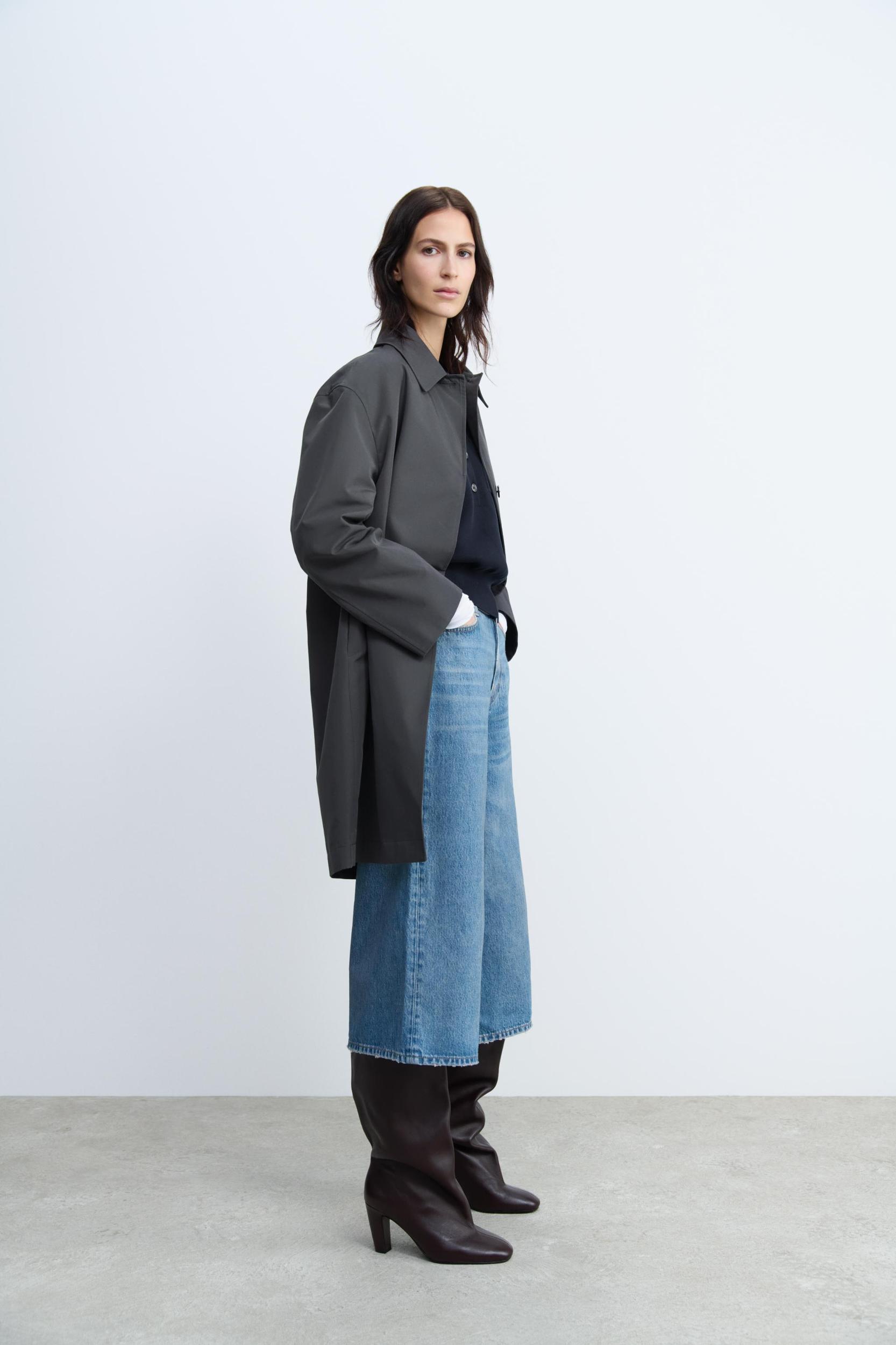 ZW COLLECTION MINIMALIST TRENCH Product Image