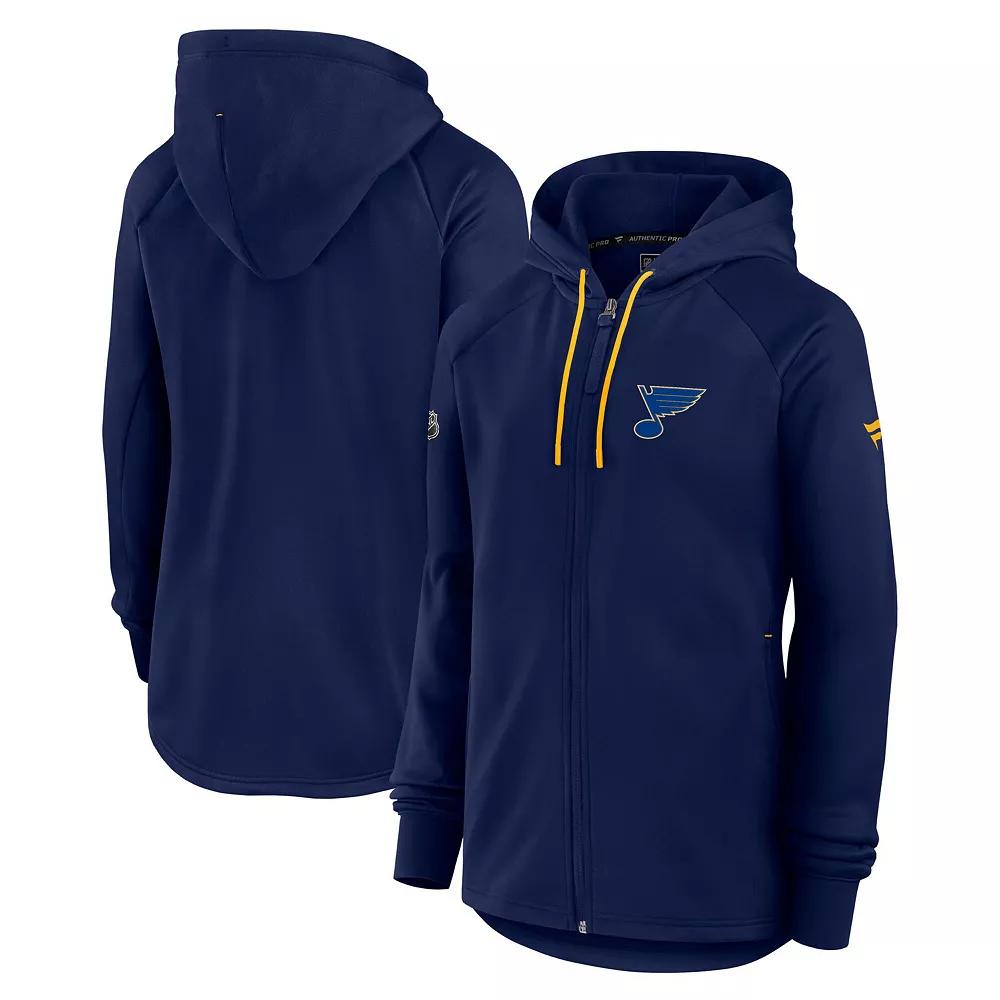 Women's Fanatics Royal Buffalo Sabres Authentic Pro Rink Fleece Full-Zip Jacket,  Product Image