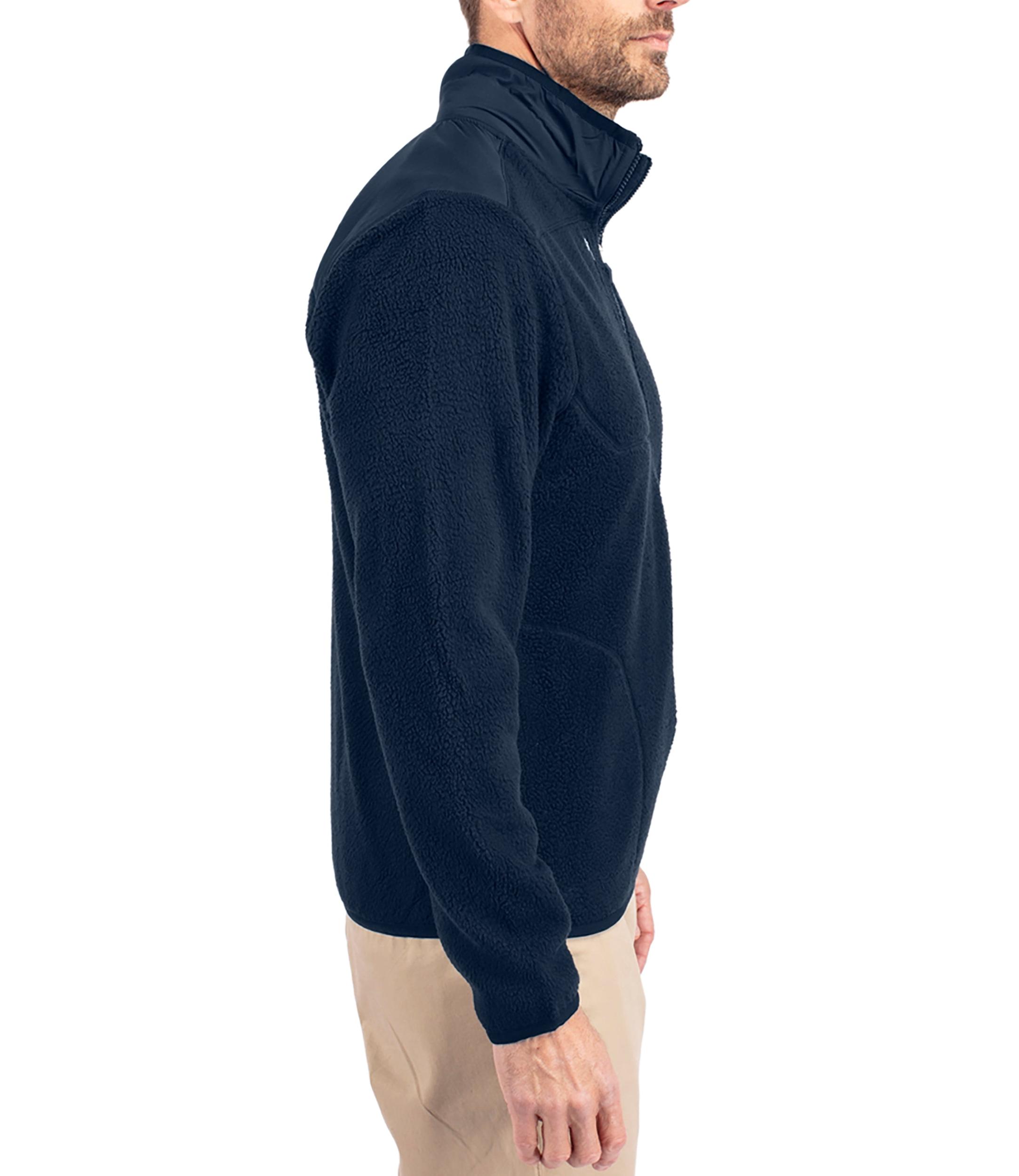 Cutter & Buck Cascade Eco Sherpa Mens Big & Tall Fleece Jacket Male Product Image