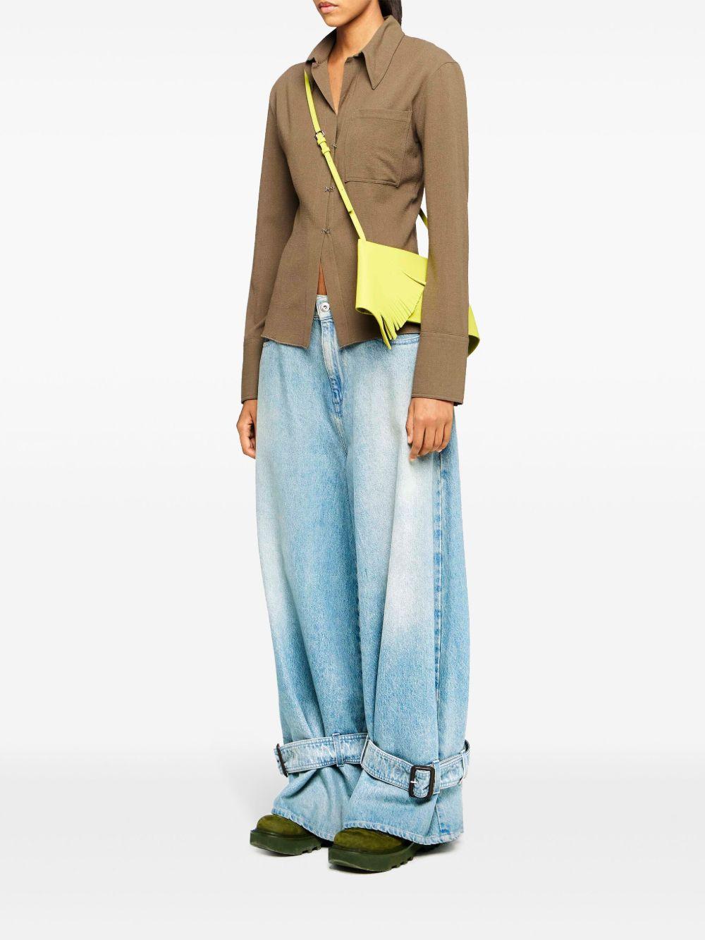 buckled jeans Product Image