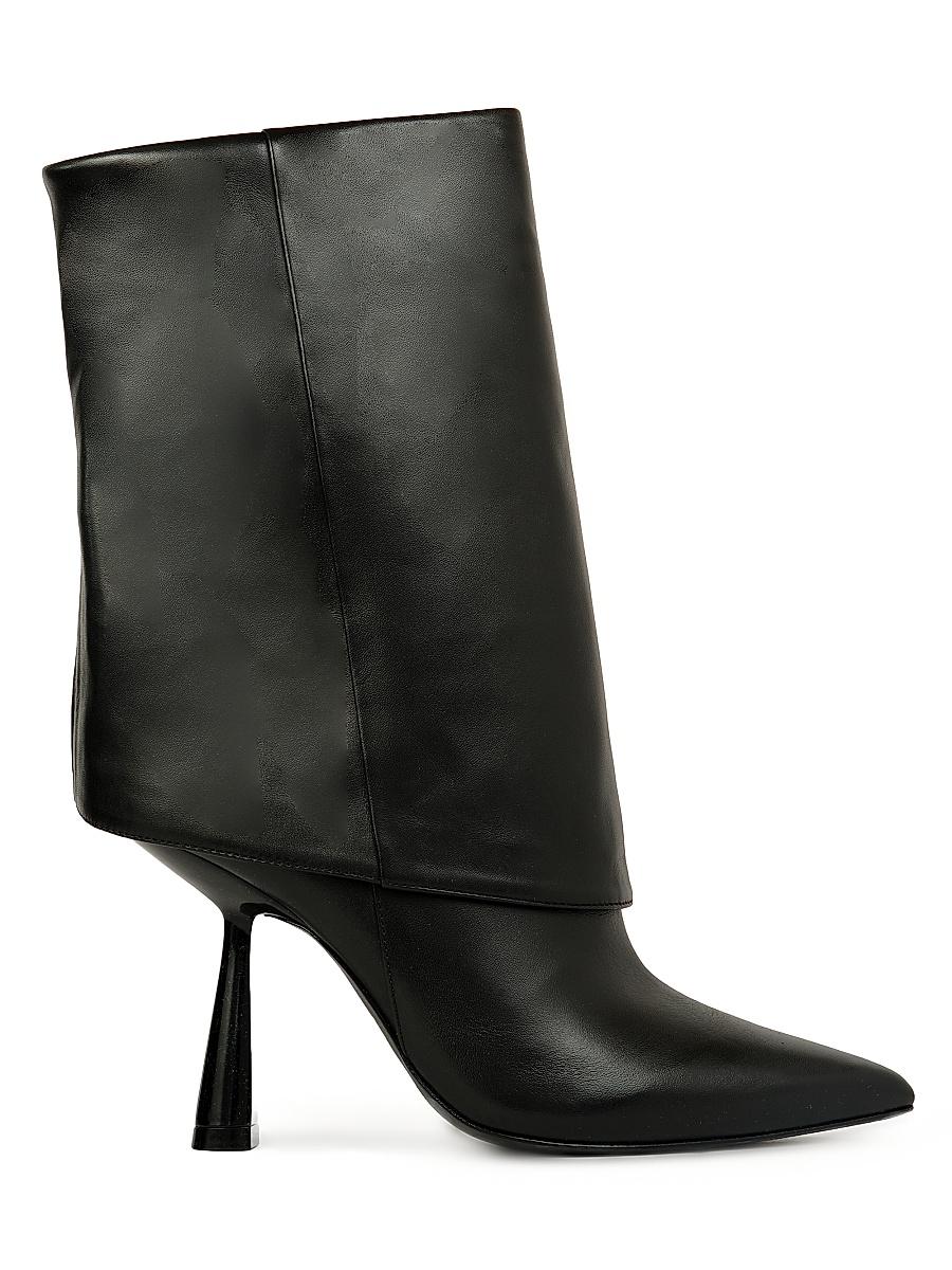 Womens Cecille Leather Ankle Boots Product Image
