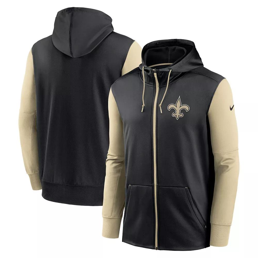 Men's Nike Royal Los Angeles Rams Performance Full-Zip Hoodie,  Product Image