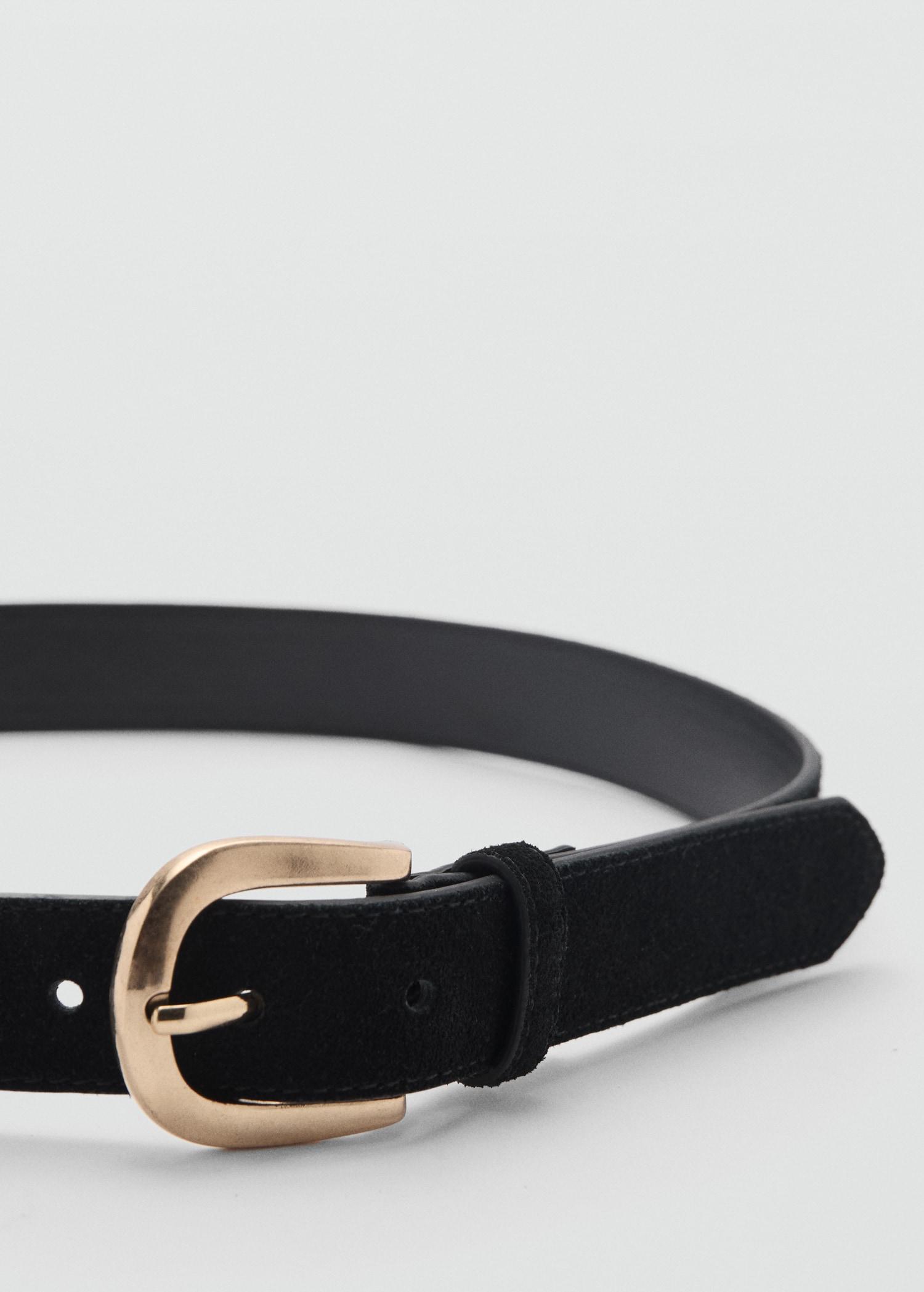 Suede belt - Women | MANGO USA Product Image